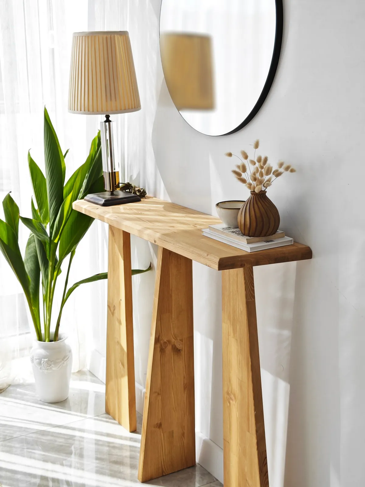 Kommode Cleopatra aus Massivholz, 100×28×83 cm - Image 24