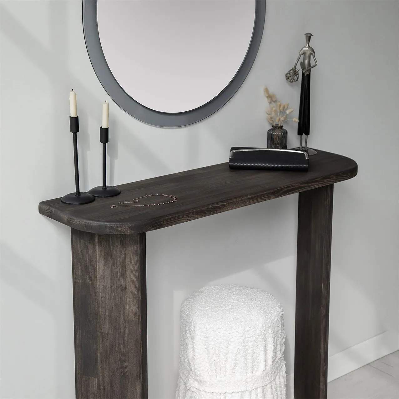 Kommode Ikigai aus Massivholz, 100×30×90 cm - Image 4