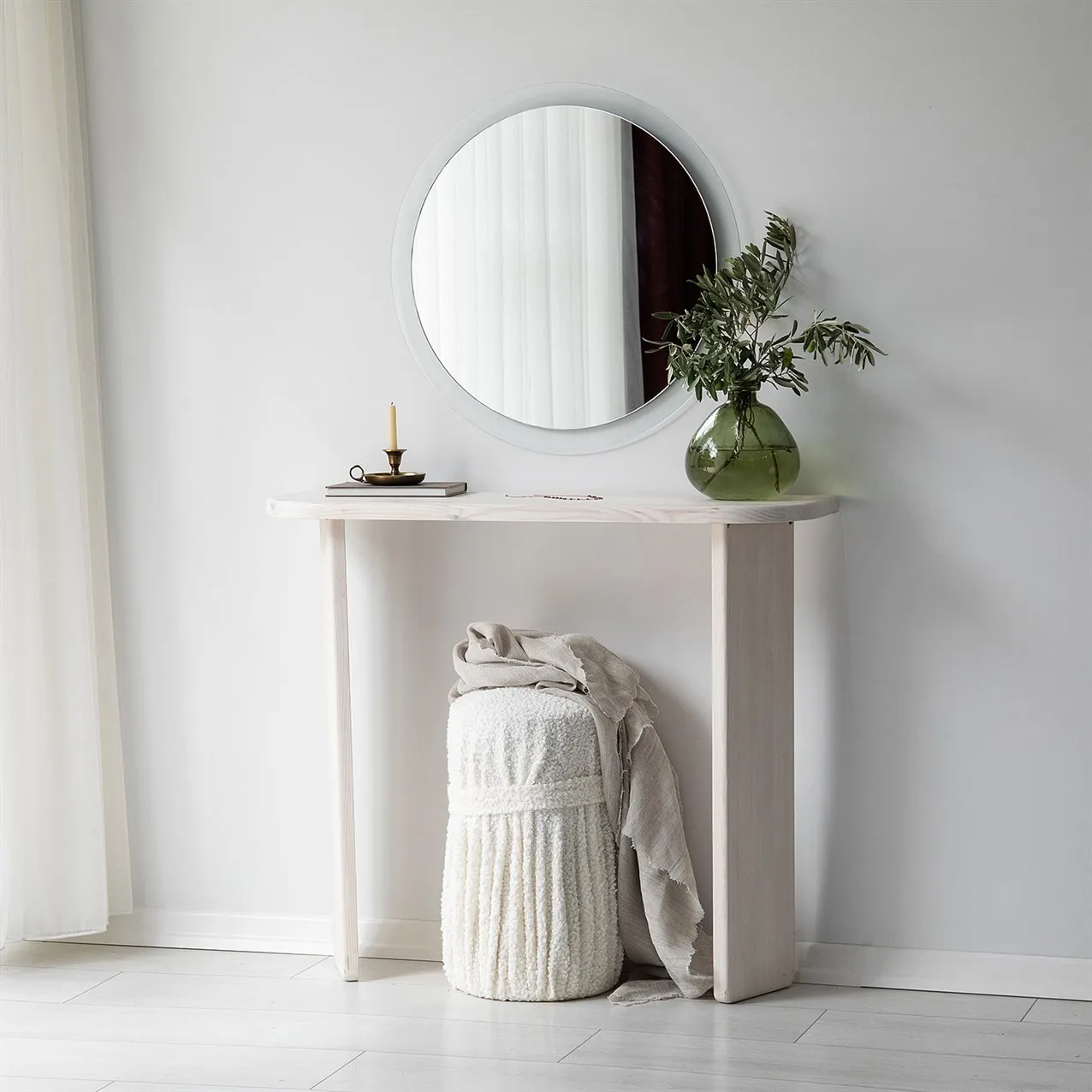 Kommode Ikigai aus Massivholz, 100×30×90 cm - Image 7