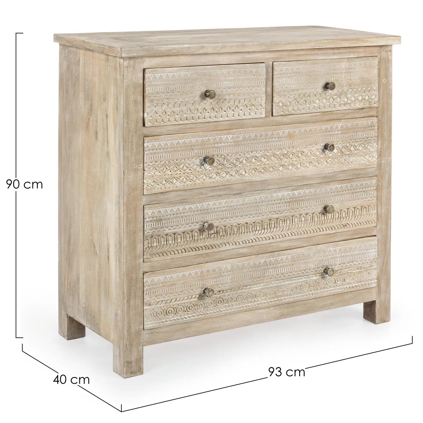 Kommode mit 5 Schubladen Mayra - Image 2