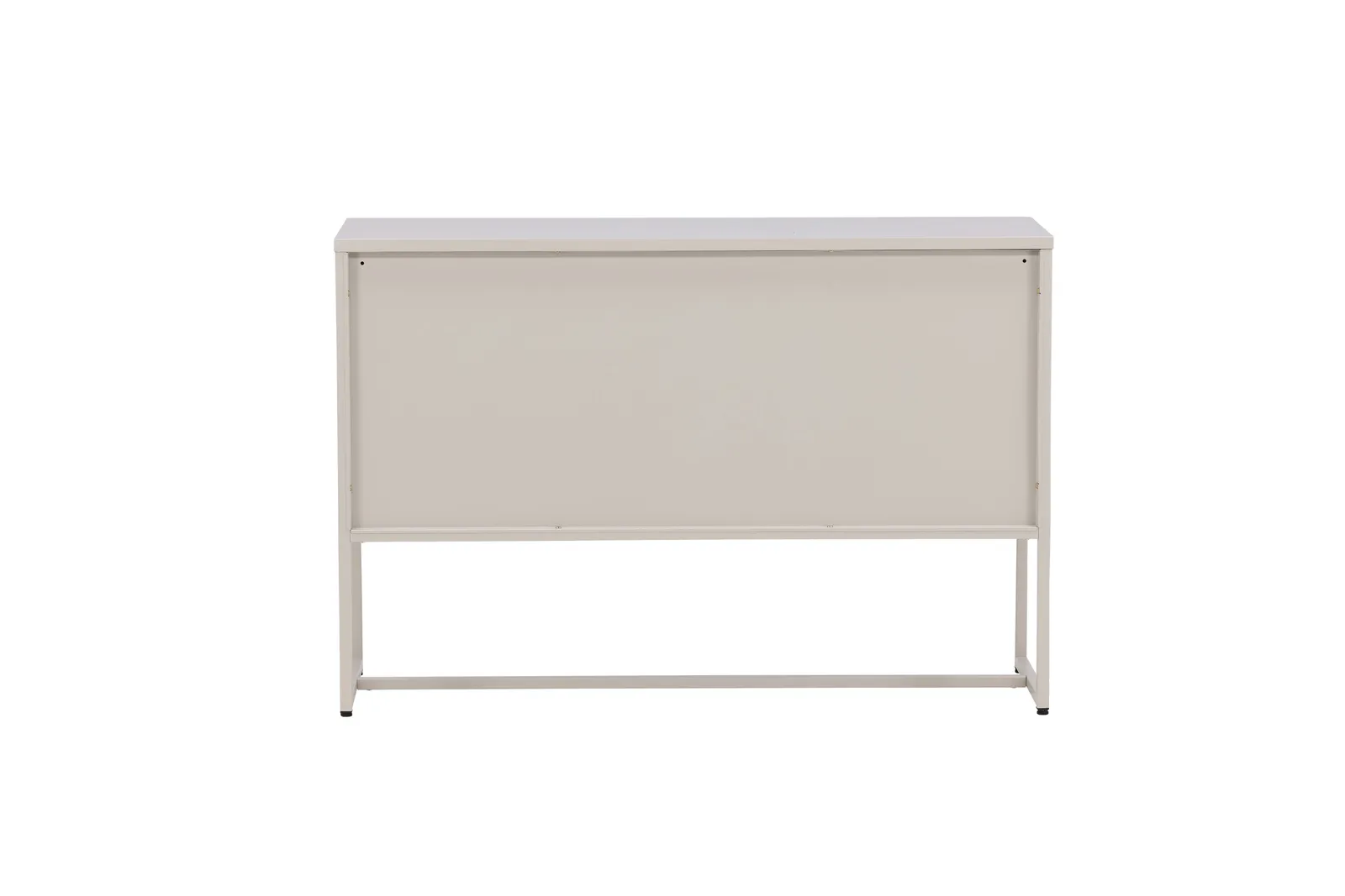 Kommode Piring aus Stahl in beige, 40x120x80 cm - Image 11
