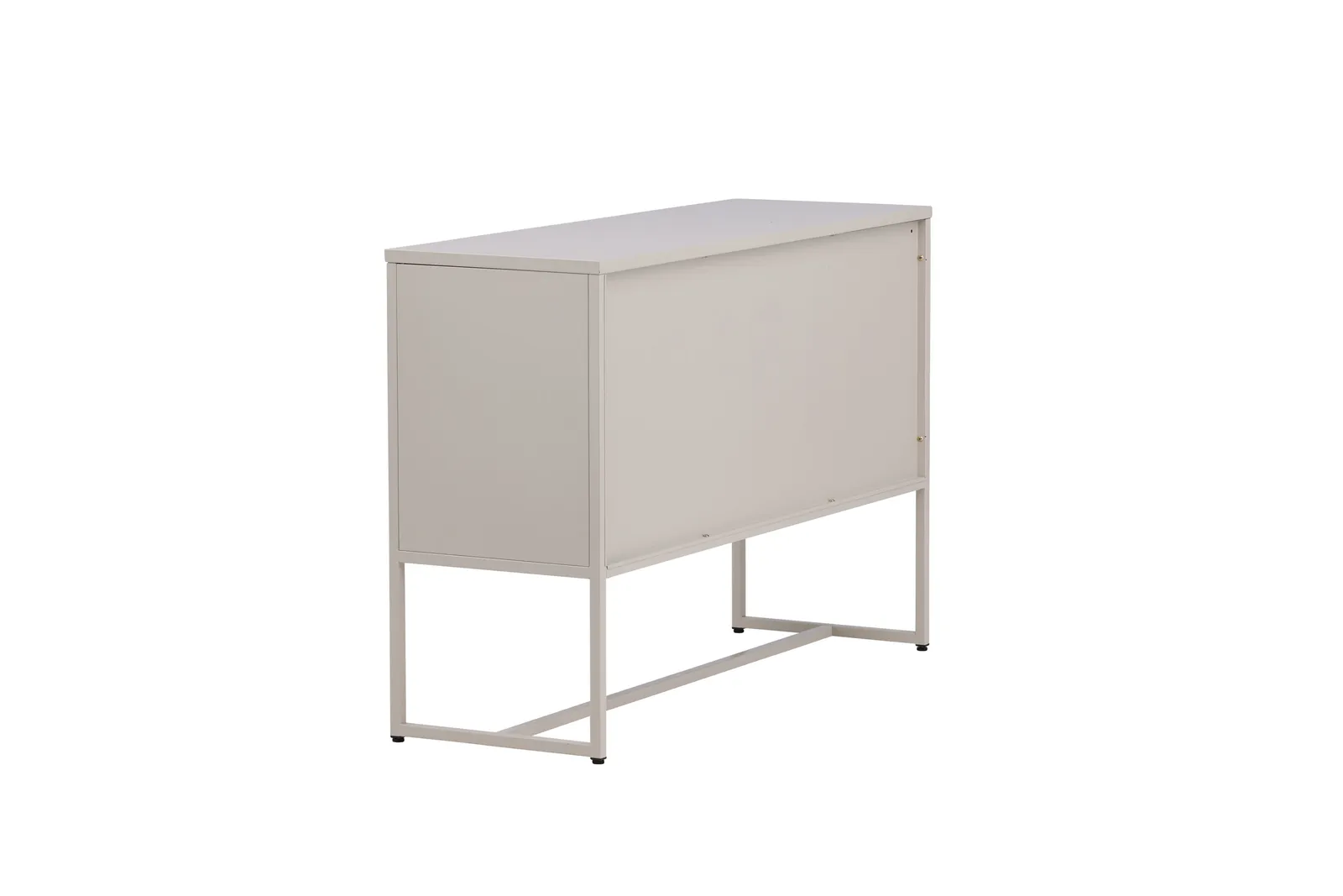Kommode Piring aus Stahl in beige, 40x120x80 cm - Image 9