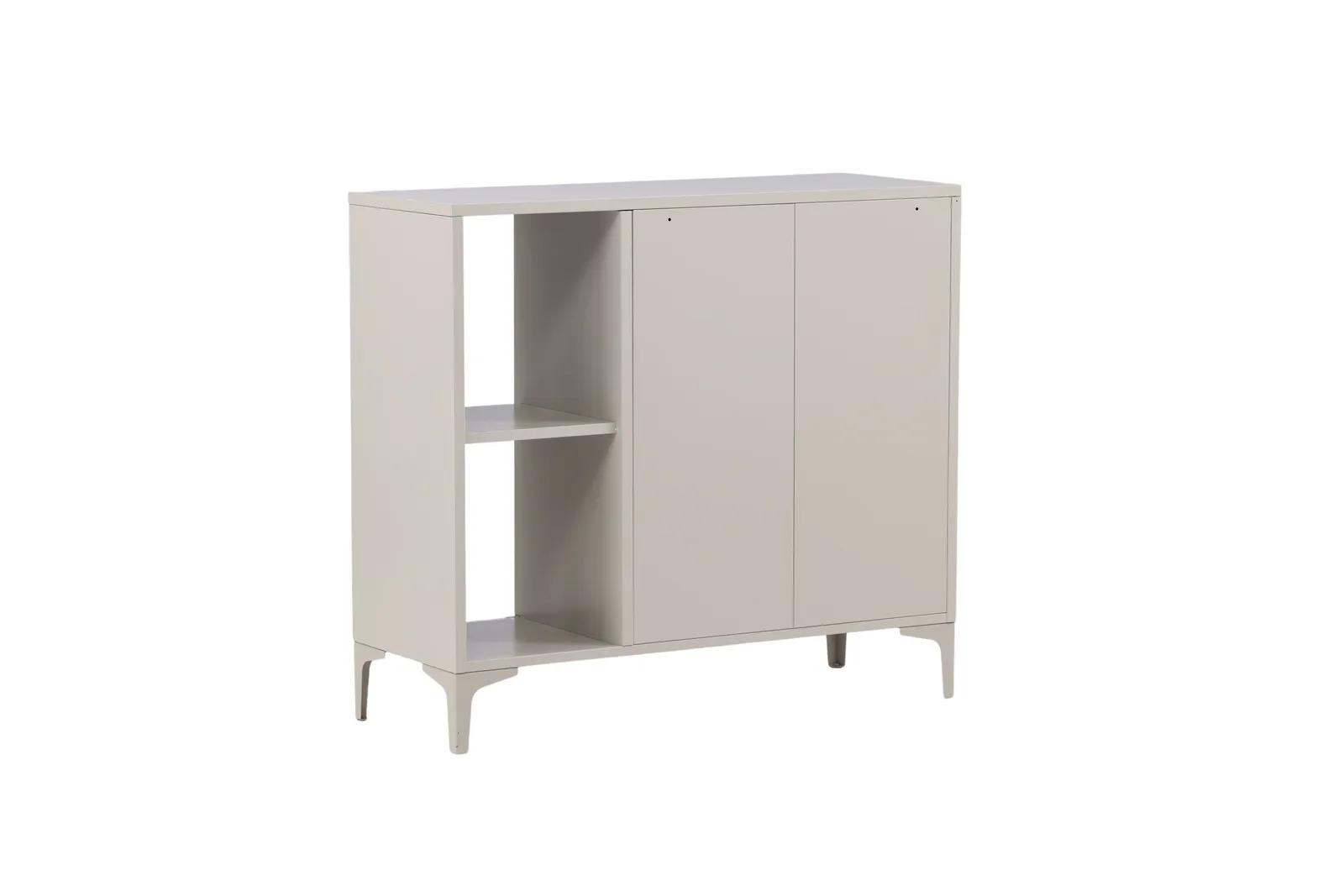 Kommode Piring aus Stahl in beige, 42x110x100 cm - Image 10