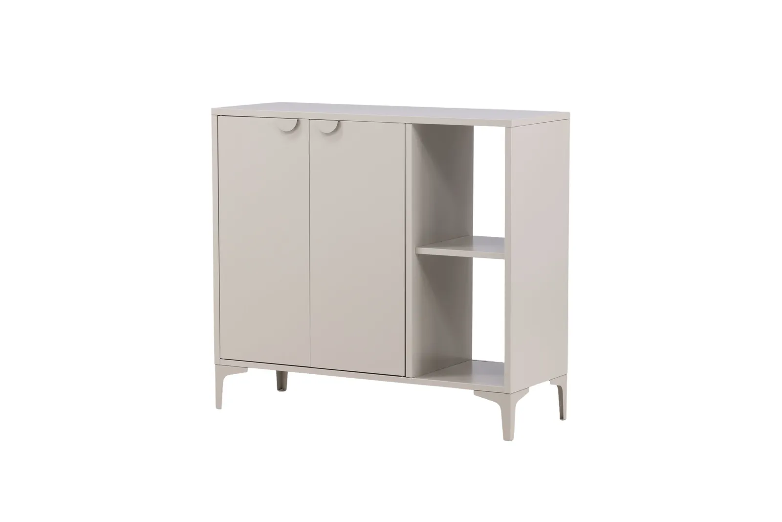 Kommode Piring aus Stahl in beige, 42x110x100 cm - Image 6