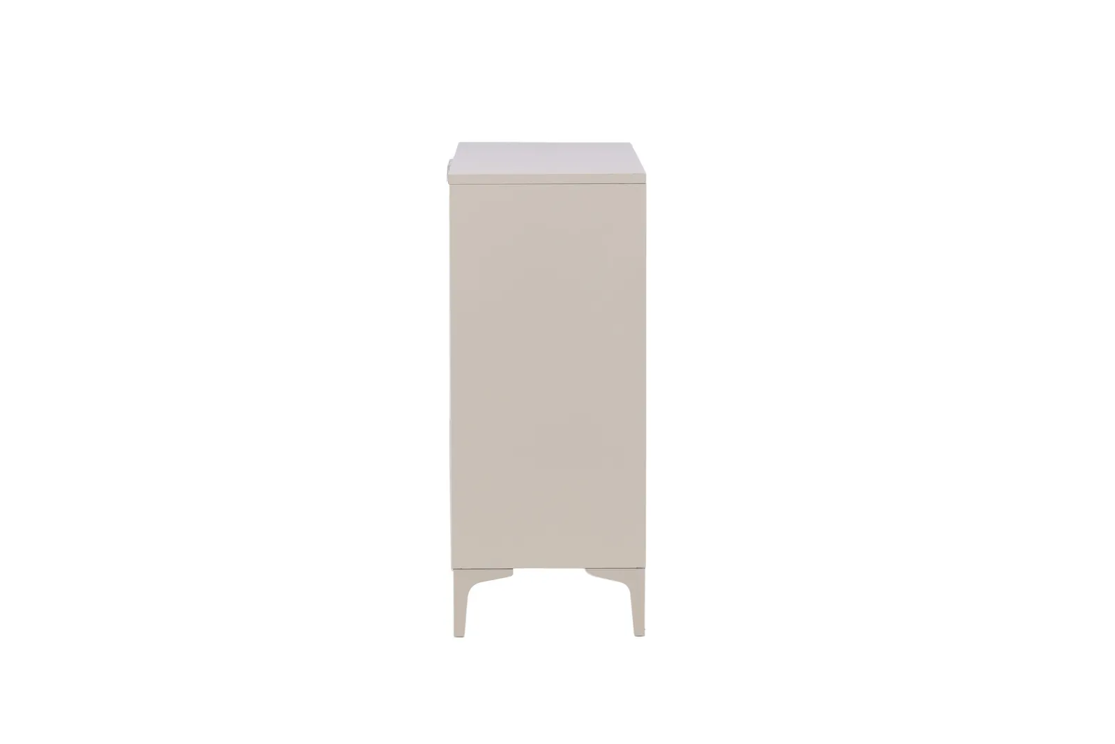 Kommode Piring aus Stahl in beige, 42x110x100 cm - Image 8