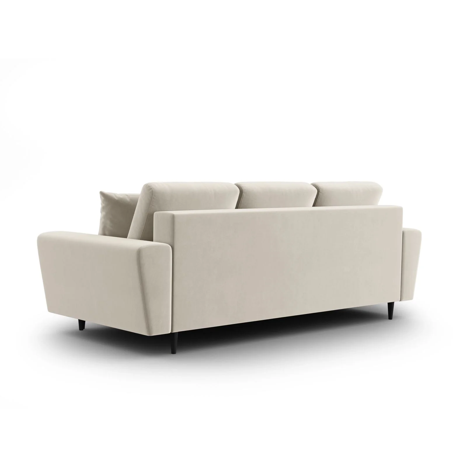 Kyoto 3-Sitzer Sofa mit Schlaffunktion und Stauraum, aus Samt, 235x100x88 cm - Image 104