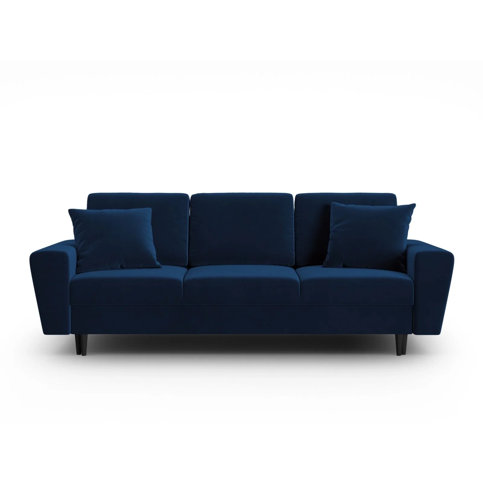 Kyoto 3-Sitzer Sofa mit Schlaffunktion und Stauraum, aus Samt, 235x100x88 cm - Image 125