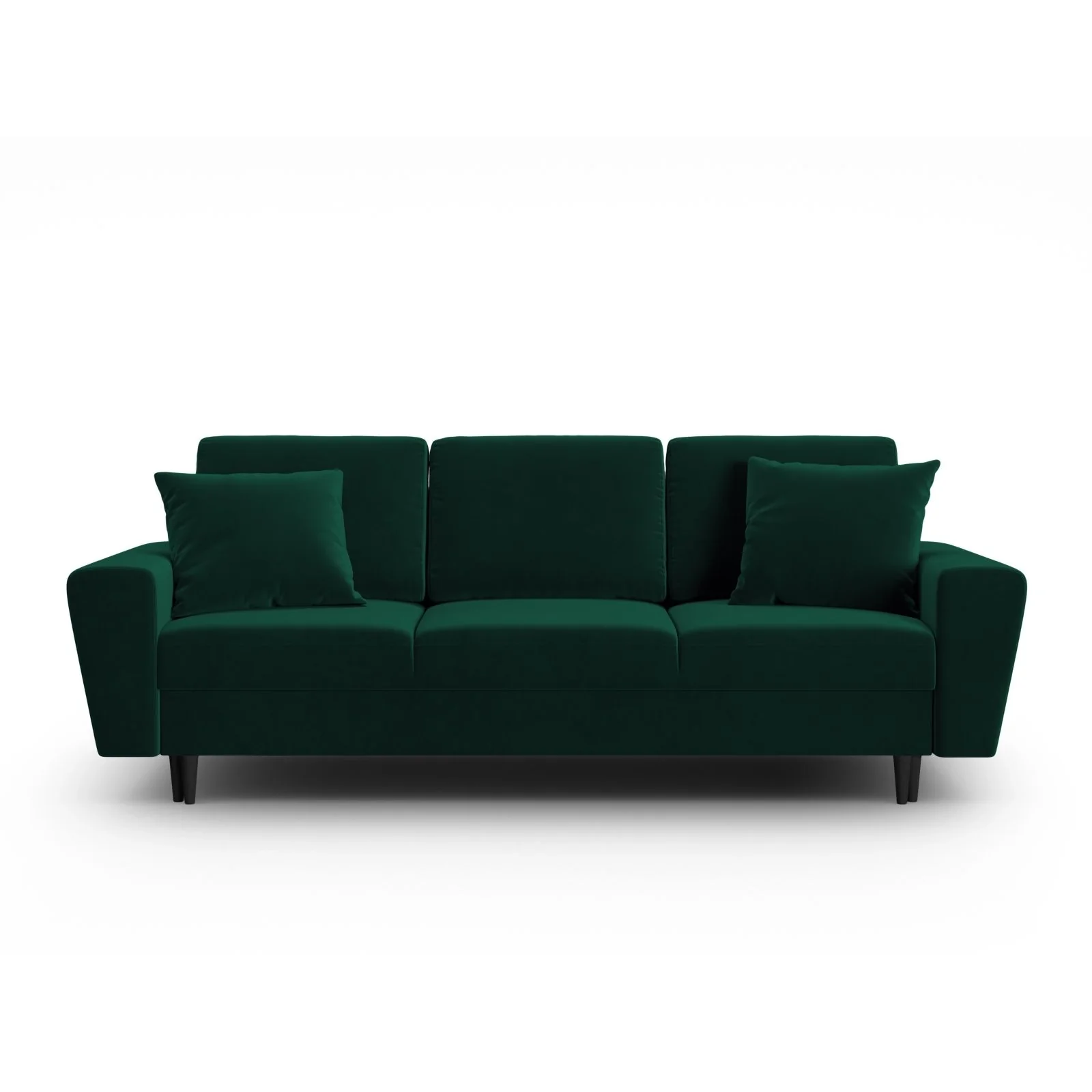 Kyoto 3-Sitzer Sofa mit Schlaffunktion und Stauraum, aus Samt, 235x100x88 cm - Image 137