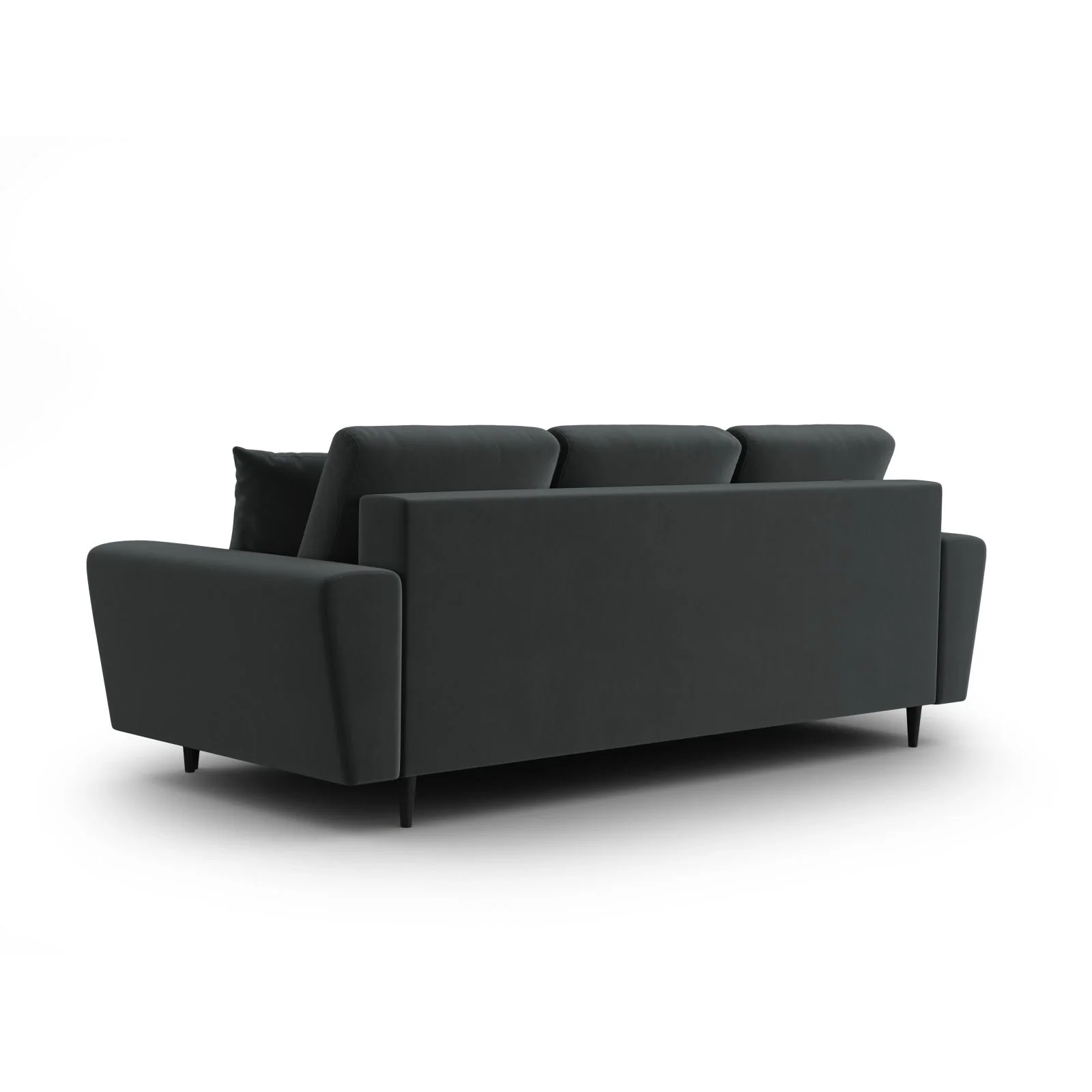 Kyoto 3-Sitzer Sofa mit Schlaffunktion und Stauraum, aus Samt, 235x100x88 cm - Image 158