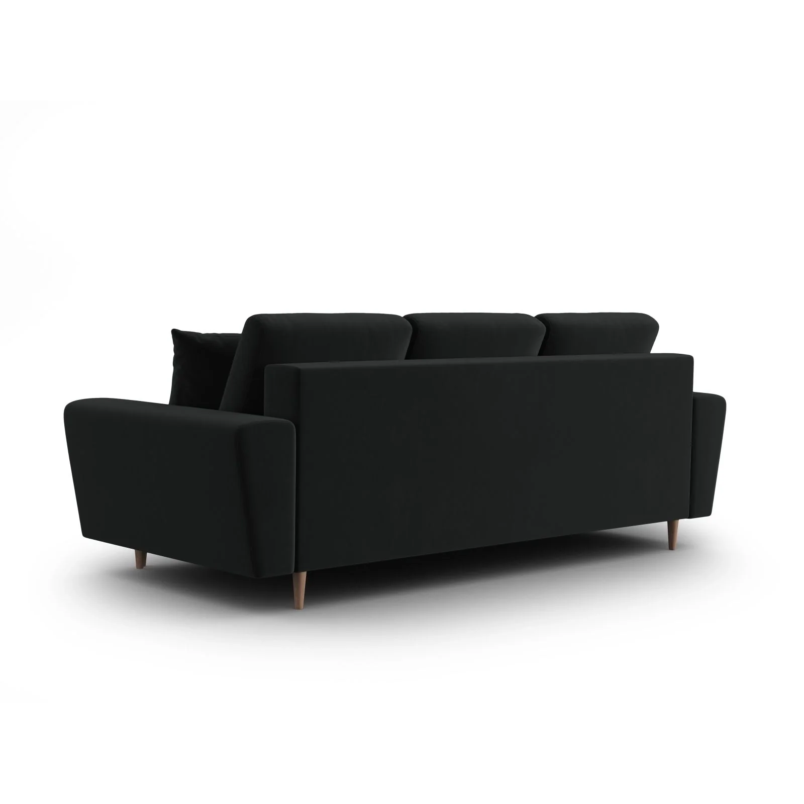 Kyoto 3-Sitzer Sofa mit Schlaffunktion und Stauraum, aus Samt, 235x100x88 cm - Image 170