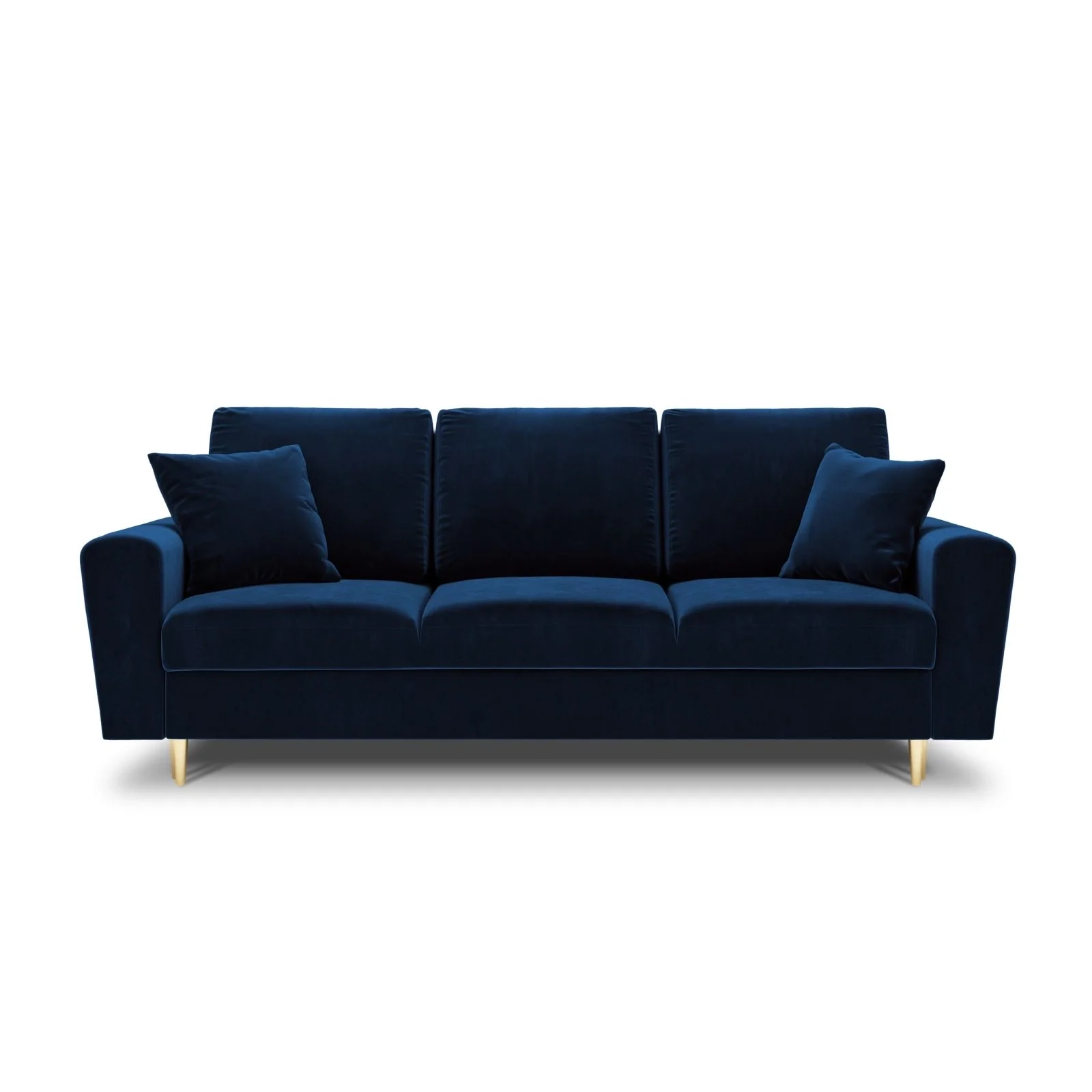 Kyoto 3-Sitzer Sofa mit Schlaffunktion und Stauraum, aus Samt, 235x100x88 cm - Image 21
