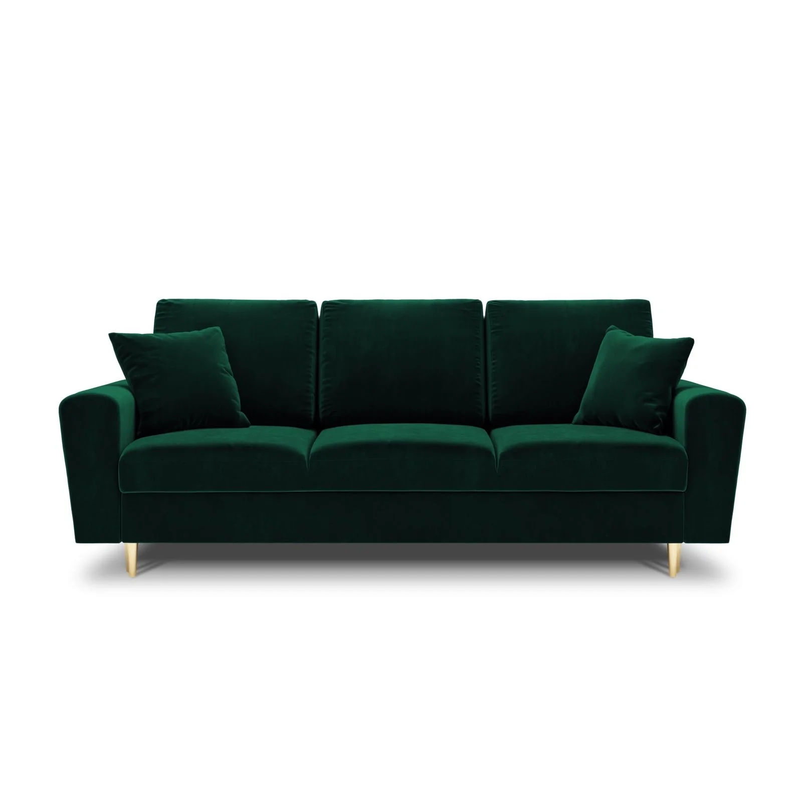 Kyoto 3-Sitzer Sofa mit Schlaffunktion und Stauraum, aus Samt, 235x100x88 cm - Image 31