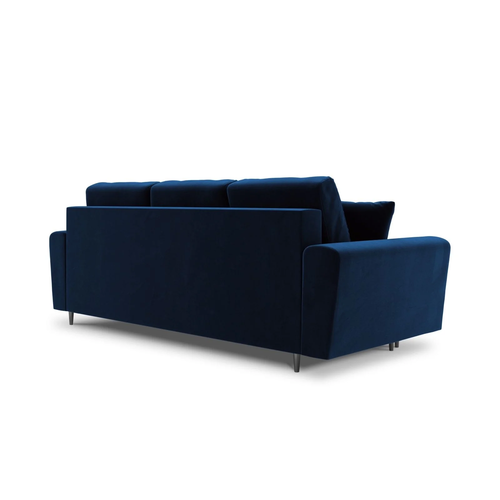 Kyoto 3-Sitzer Sofa mit Schlaffunktion und Stauraum, aus Samt, 235x100x88 cm - Image 74