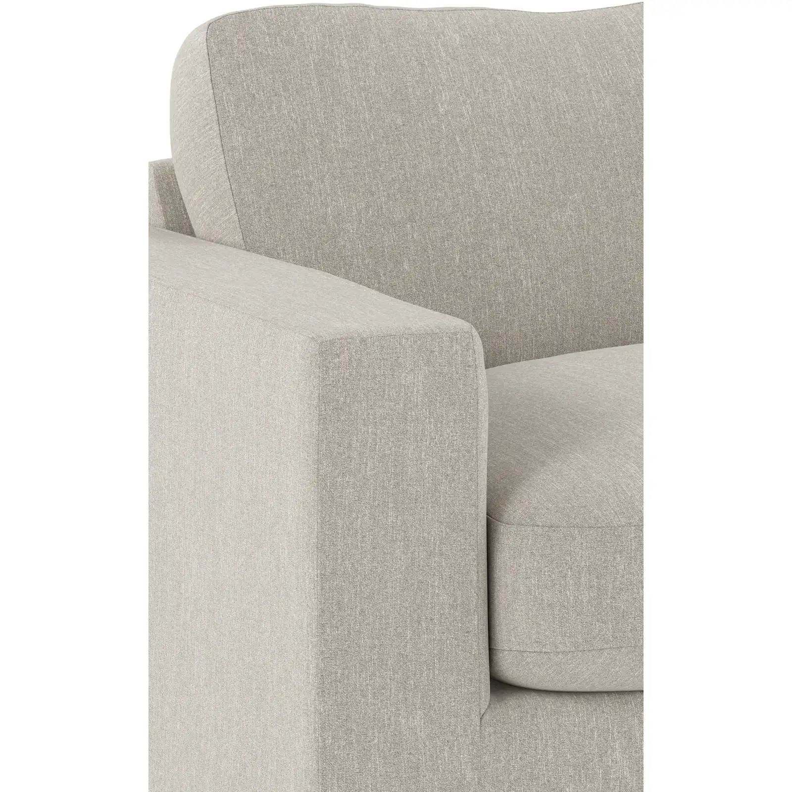 LANGDON 3-Sitzer-Sofa Sand 114x216x80cm - Image 4
