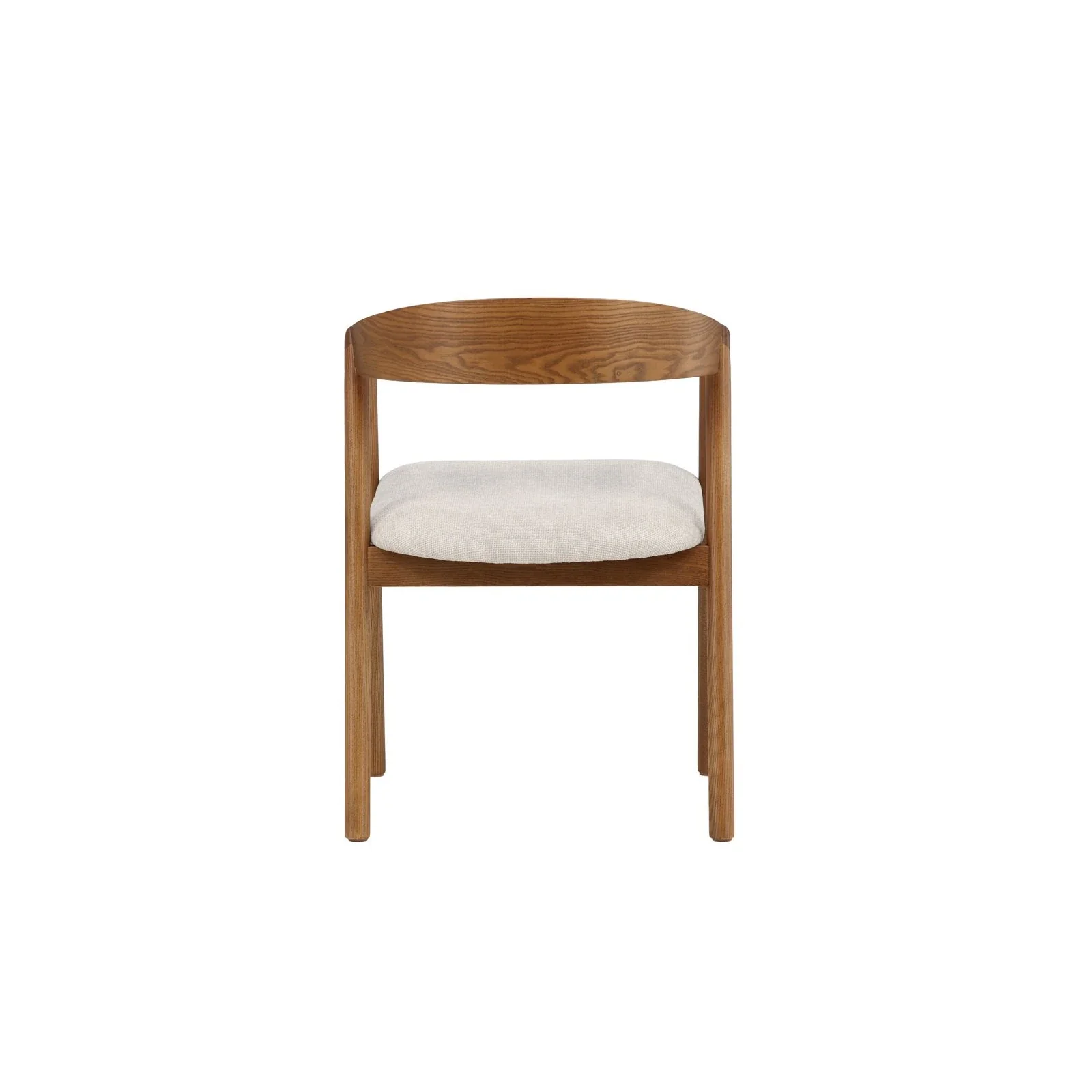 Långön Esszimmerstuhl 2er-Pack - Braun Esche / Beige Stoff - Image 11