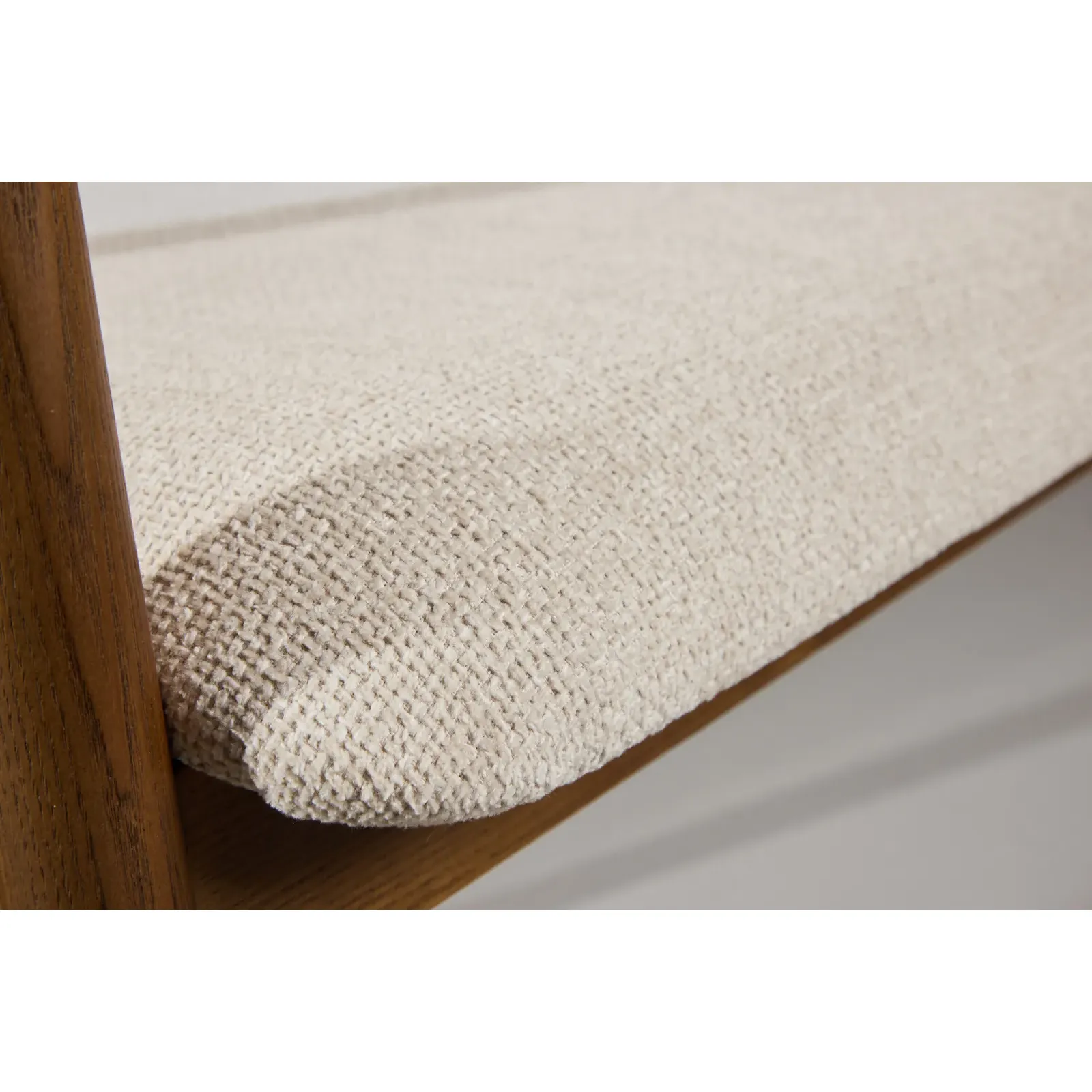 Långön Esszimmerstuhl 2er-Pack - Braun Esche / Beige Stoff - Image 6