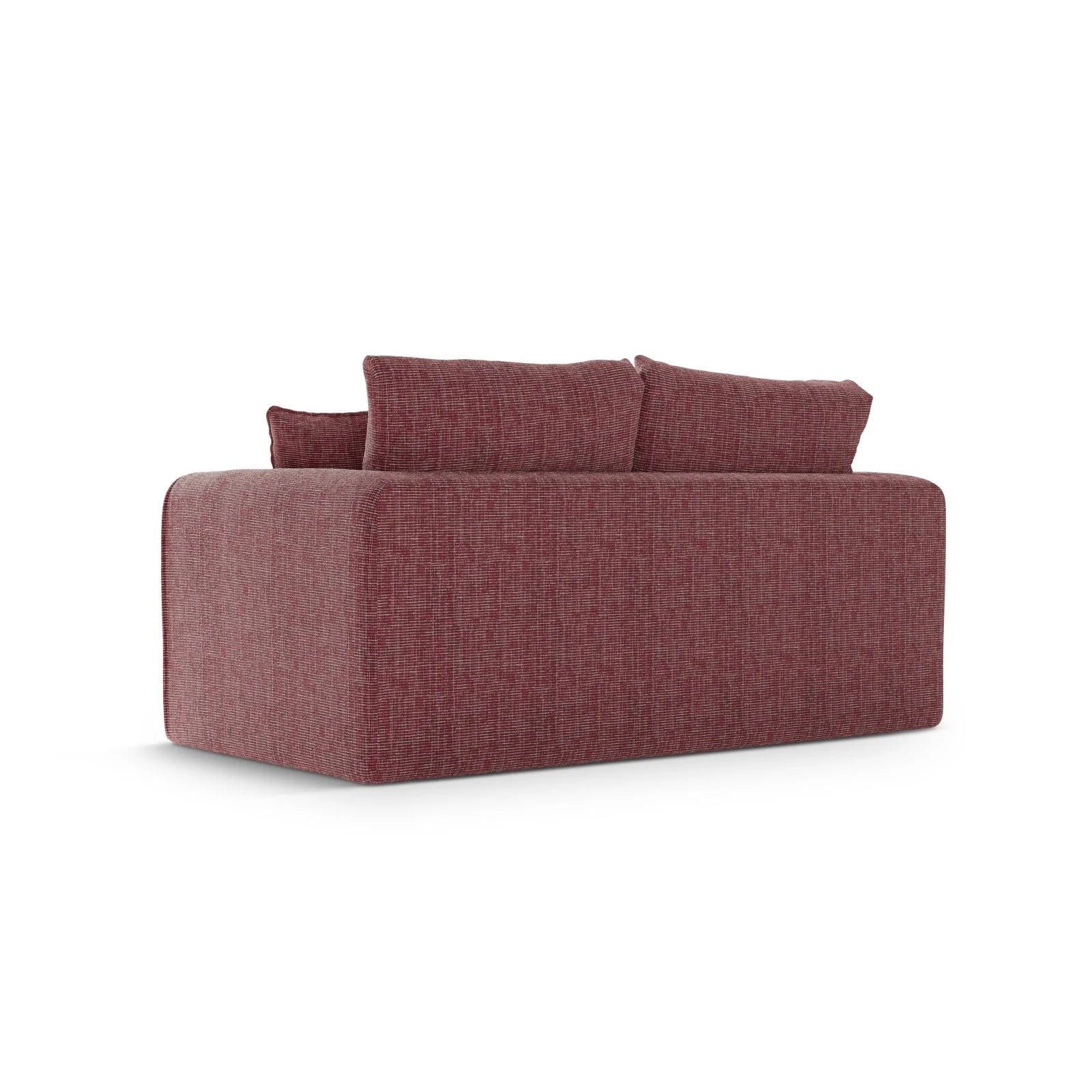 Lido 2-Sitzer Sofa mit Schlaffunktion, ausklappbar, aus Boucle oder Strukturstoff, 158x69 cm - Image 32