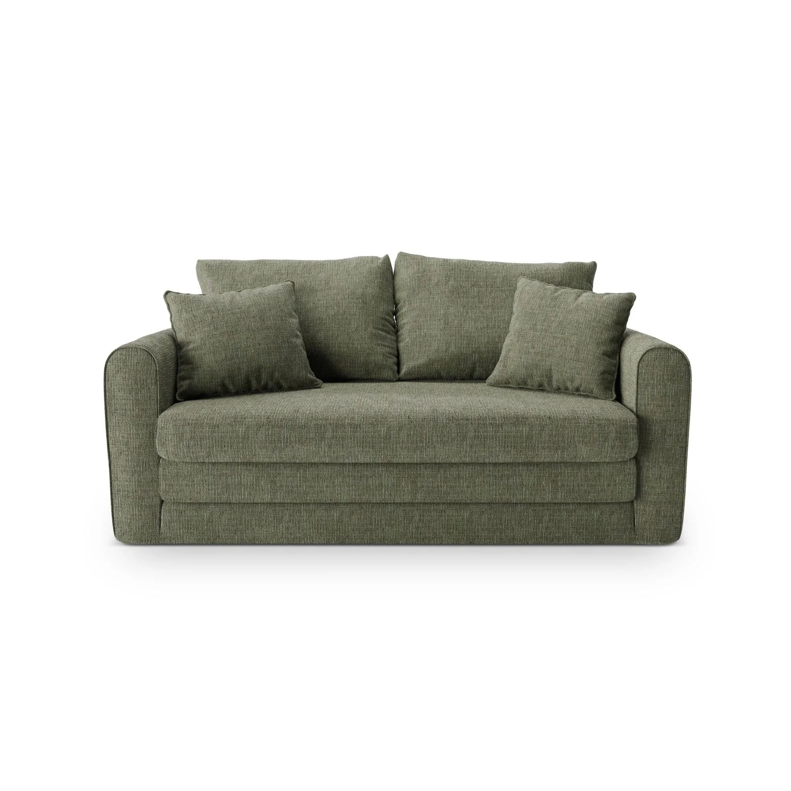 Lido 2-Sitzer Sofa mit Schlaffunktion, ausklappbar, aus Boucle oder Strukturstoff, 158x69 cm - Image 36