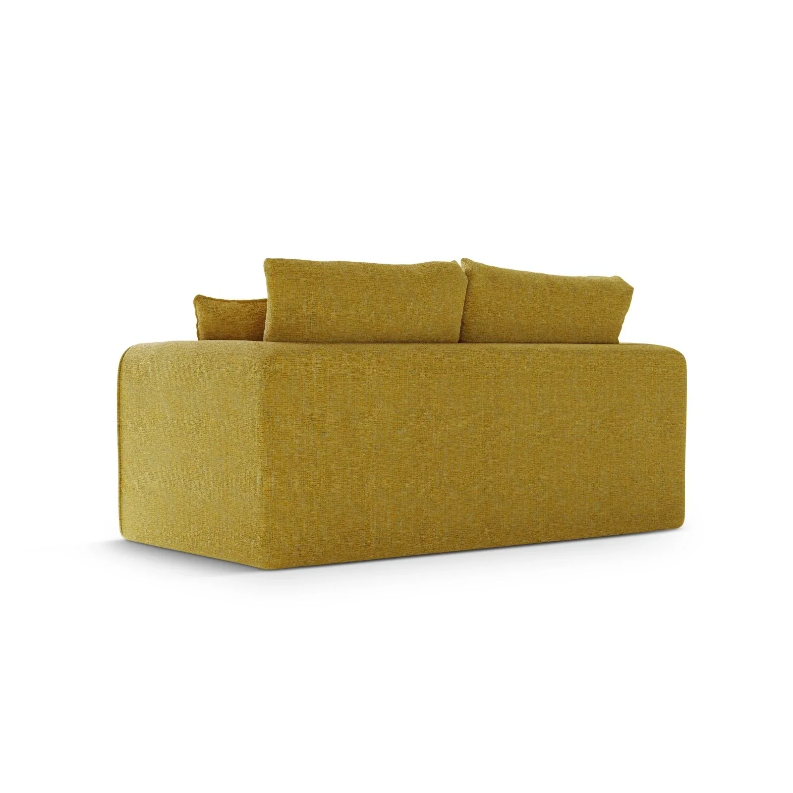 Lido 2-Sitzer Sofa mit Schlaffunktion, ausklappbar, aus Boucle oder Strukturstoff, 158x69 cm - Image 46
