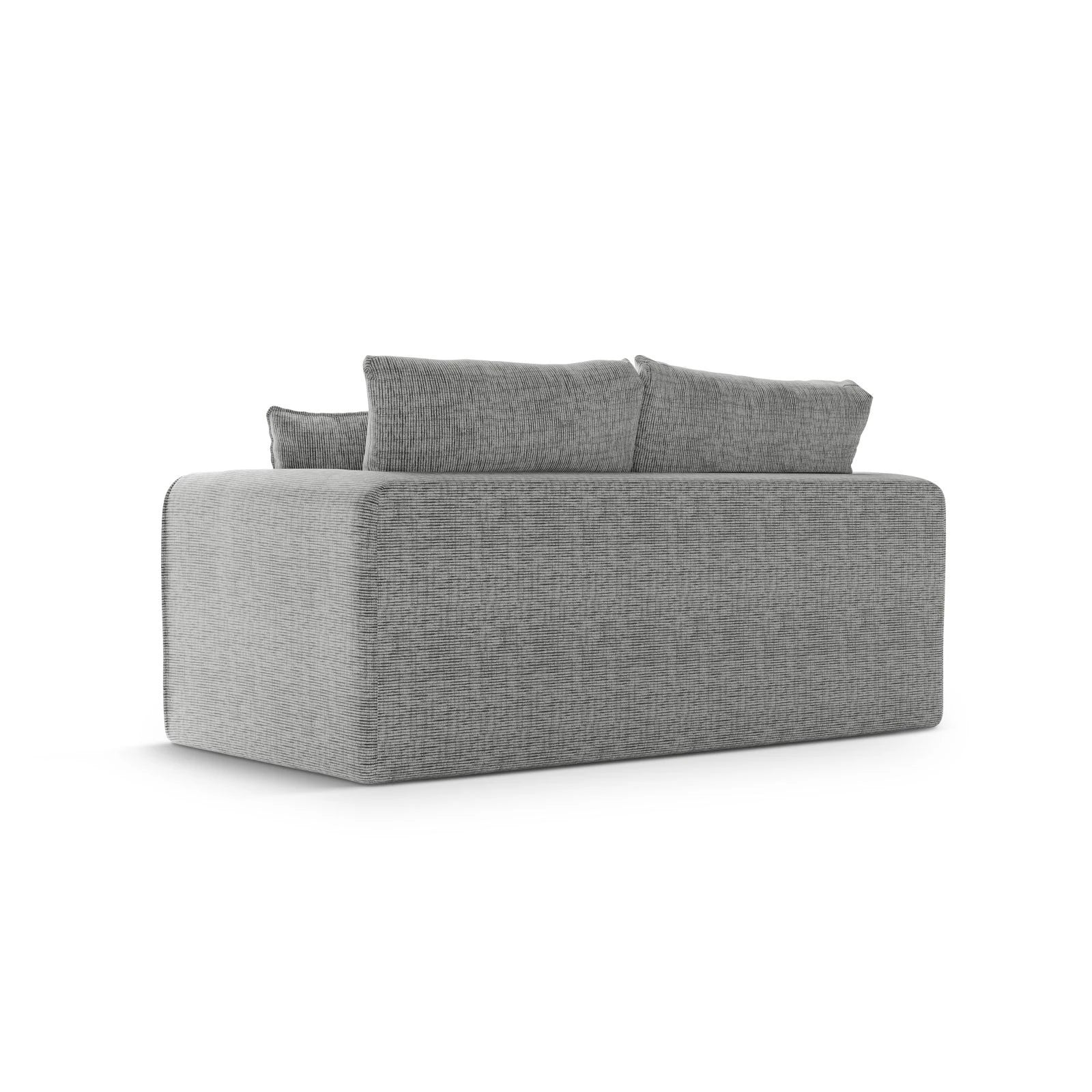 Lido 2-Sitzer Sofa mit Schlaffunktion, ausklappbar, aus Boucle oder Strukturstoff, 158x69 cm - Image 53