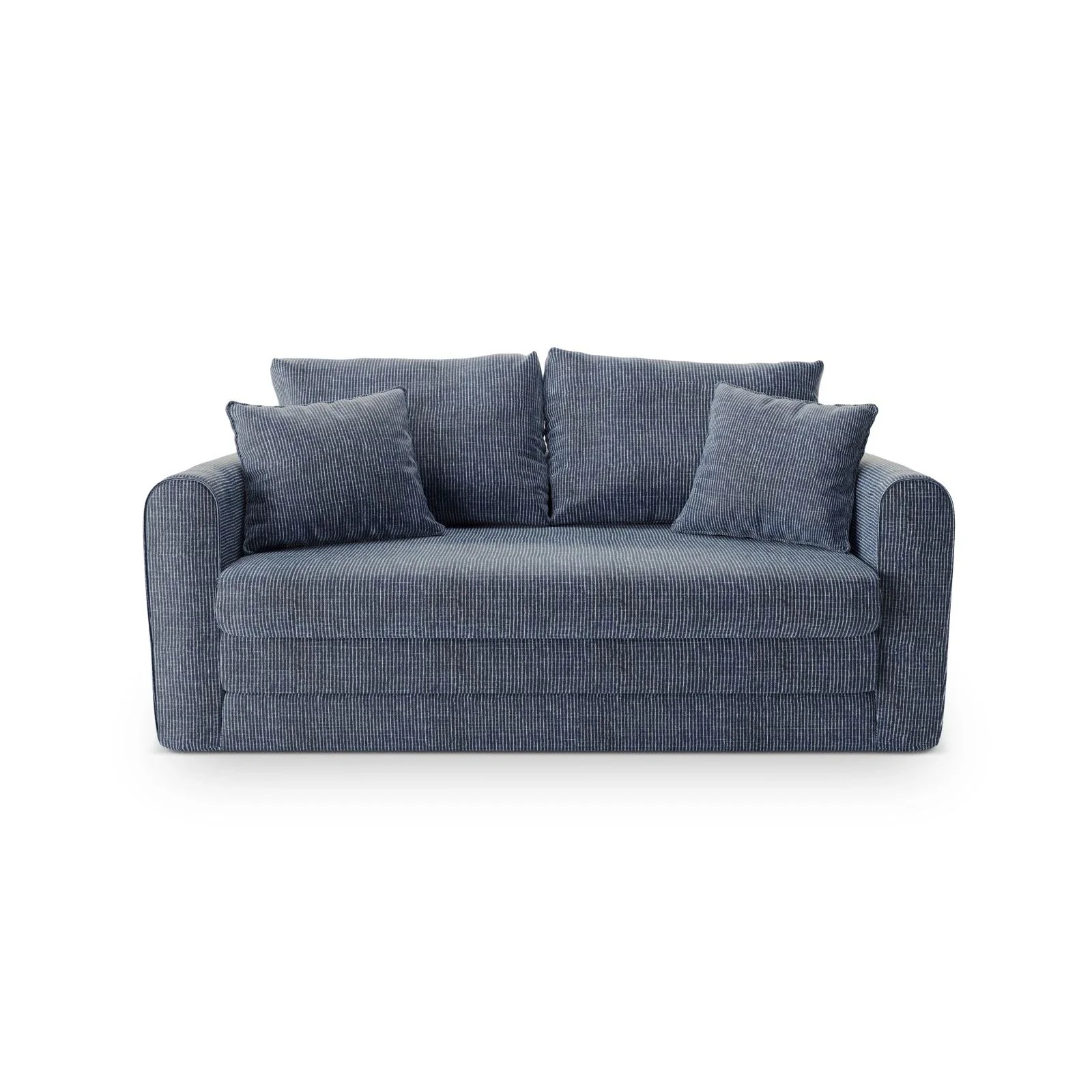 Lido 2-Sitzer Sofa mit Schlaffunktion, ausklappbar, aus Boucle oder Strukturstoff, 158x69 cm - Image 57