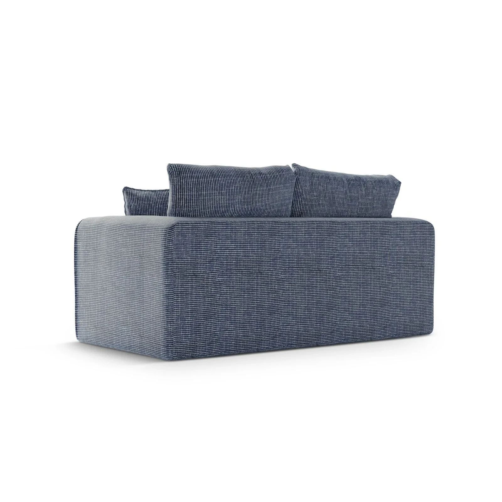 Lido 2-Sitzer Sofa mit Schlaffunktion, ausklappbar, aus Boucle oder Strukturstoff, 158x69 cm - Image 60