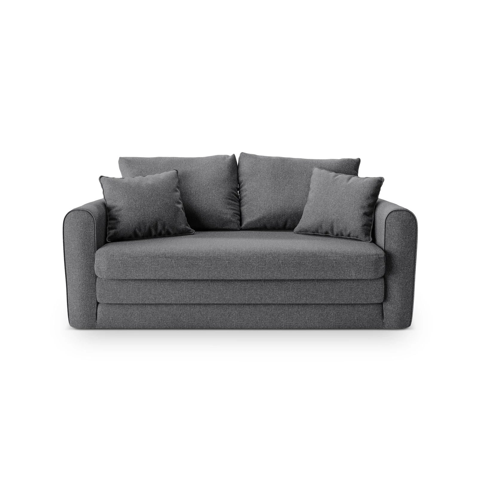 Lido 2-Sitzer Sofa mit Schlaffunktion, ausklappbar, aus Boucle oder Strukturstoff, 158x69 cm - Image 92