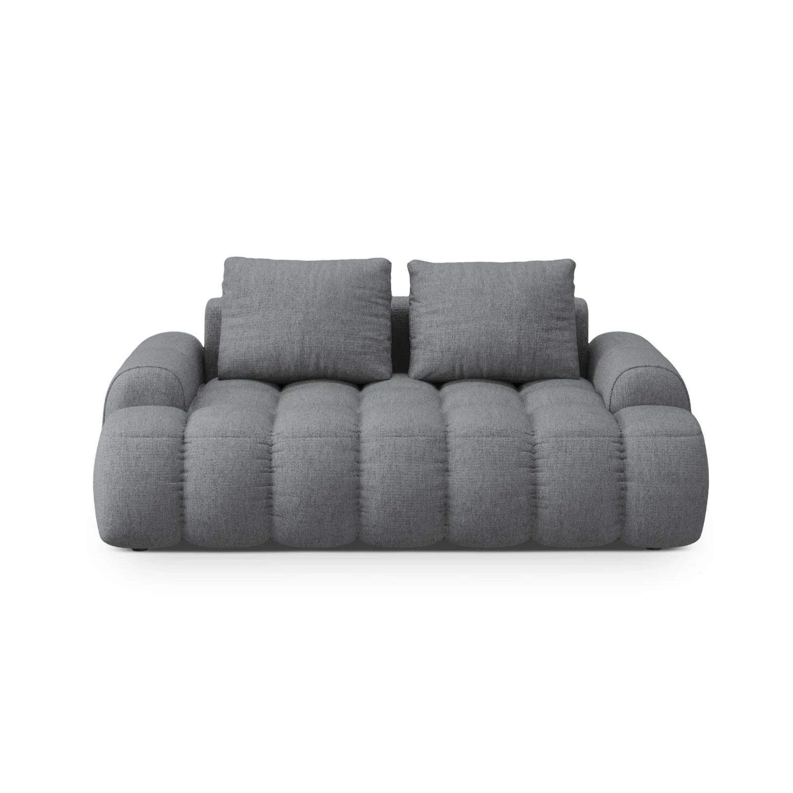 Linz 2-Sitzer Sofa aus Samt oder Strukturstoff, 175x100 cm - Image 61