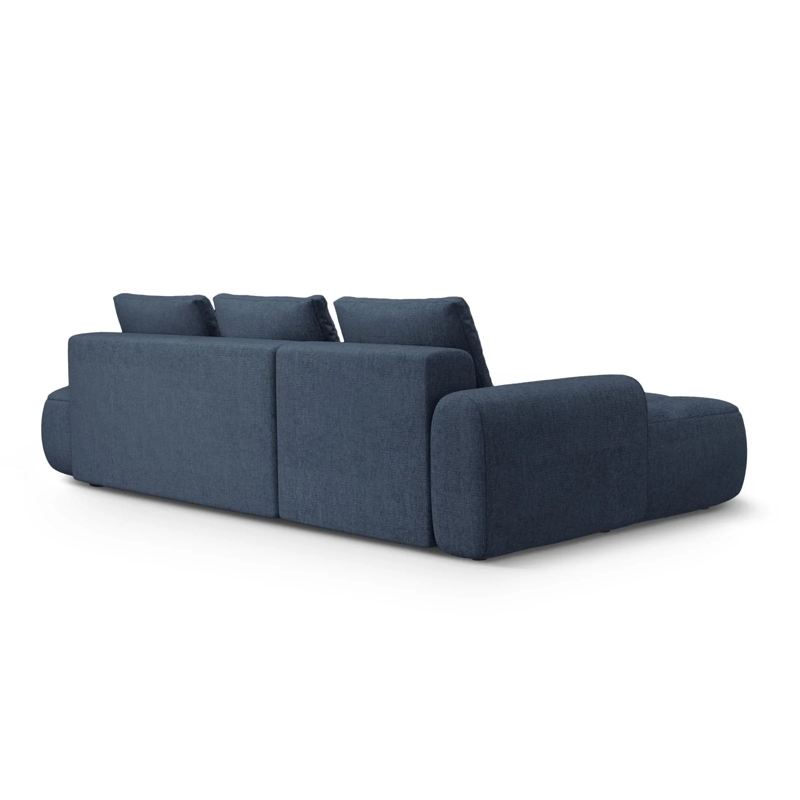 Linz 3-Sitzer Ecksofa mit Schlaffunktion, Linke Seite, aus Samt oder Strukturstoff, 275x142 cm - Image 79