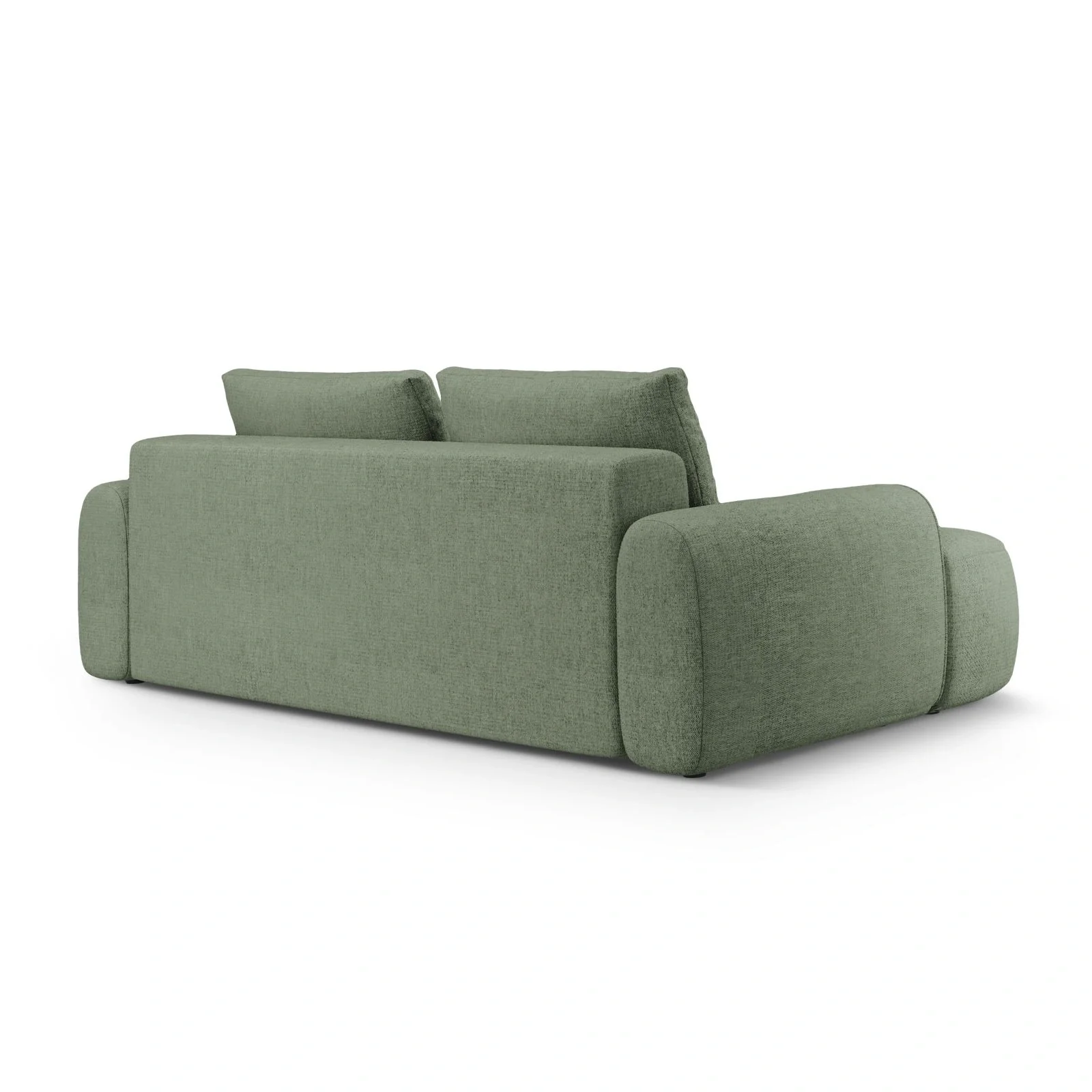 Linz 4-Sitzer Sofa mit Schlaffunktion und Stauraum, aus Samt oder Strukturstoff, 250x100x84 cm - Image 62