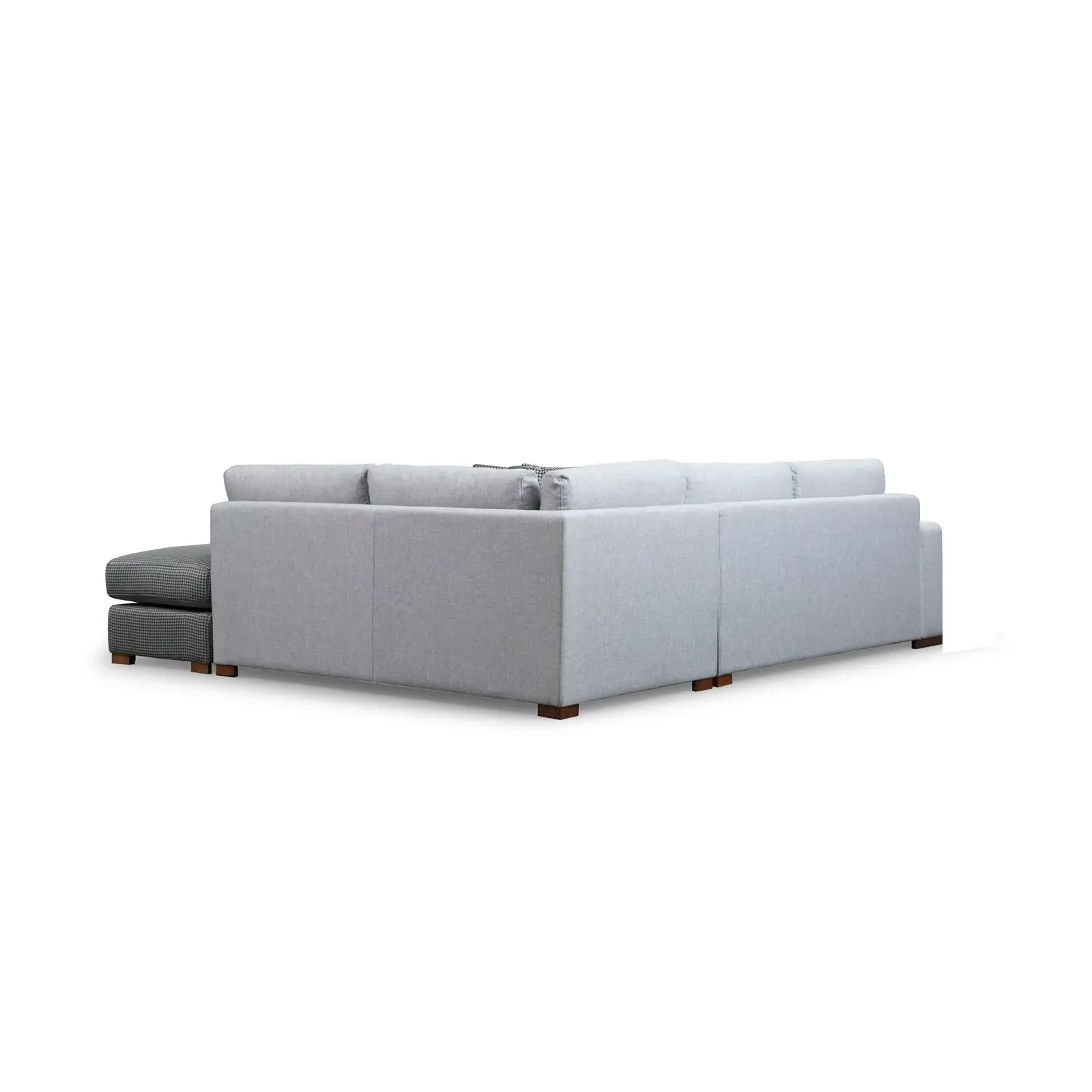 Loop Ecksofa in Grau und Hellgrau, 266x246 cm - Image 16