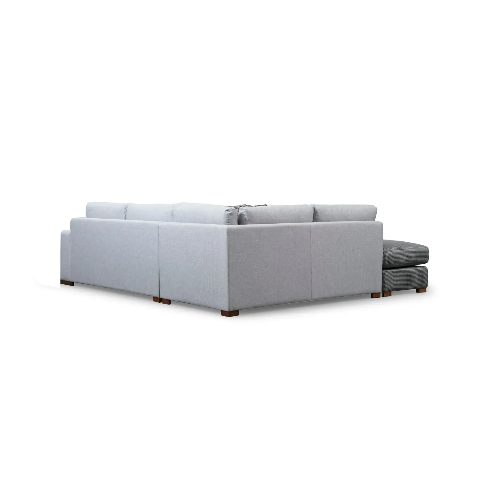 Loop Ecksofa in Grau und Hellgrau, 266x246 cm - Image 6