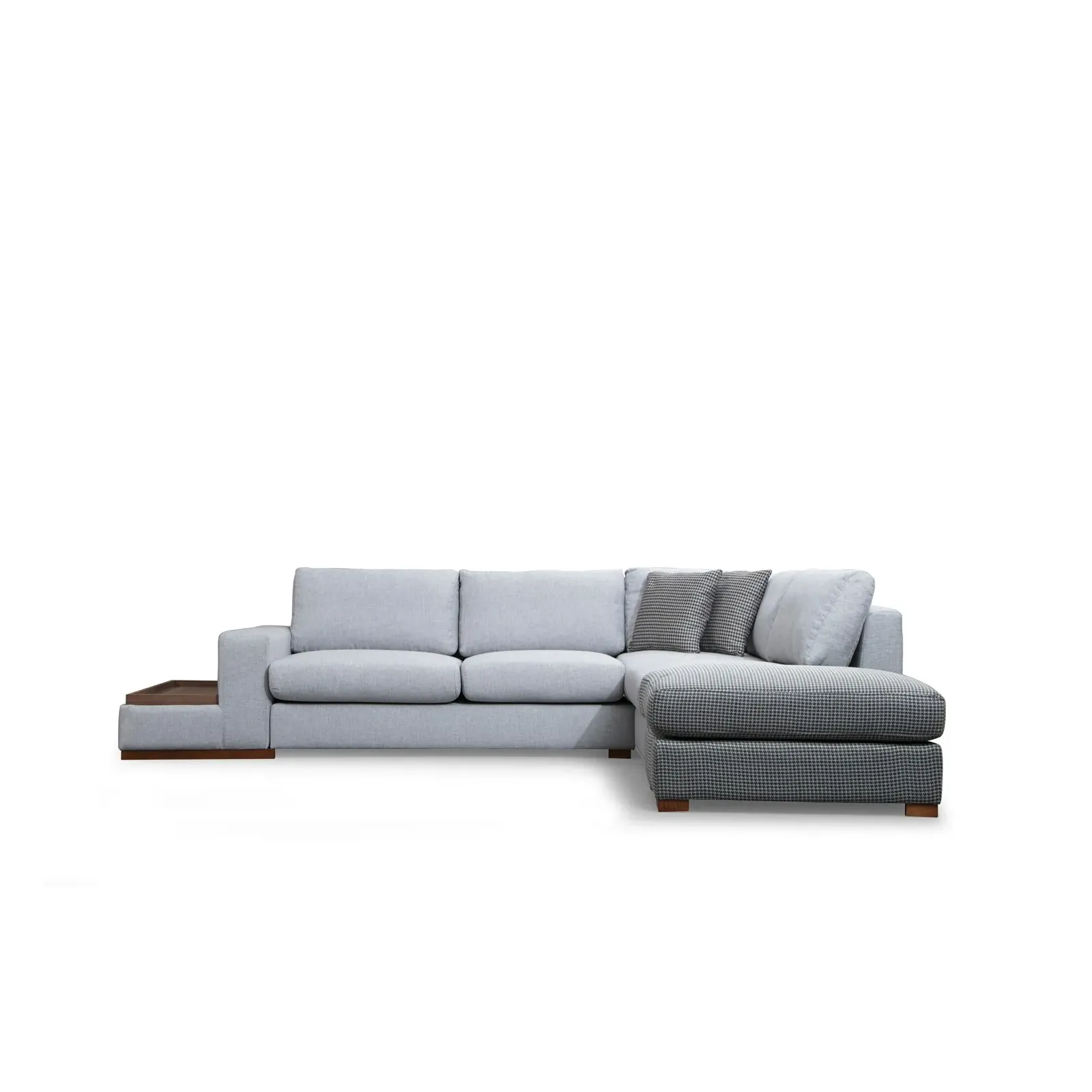 Loop Ecksofa in Grau und Hellgrau, 308x246 cm - Image 23
