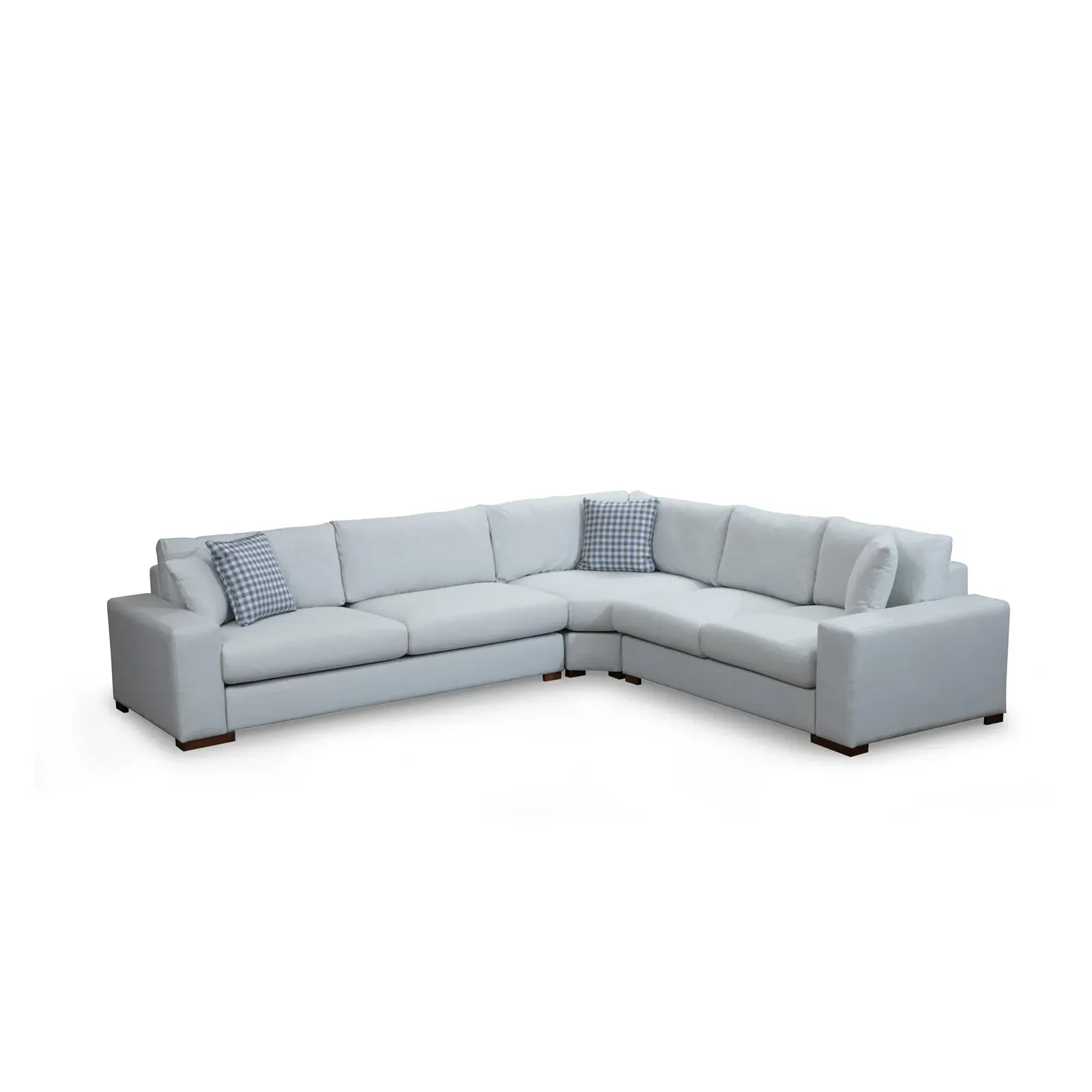 Loop Ecksofa in Weiß, 323x282 cm - Image 10