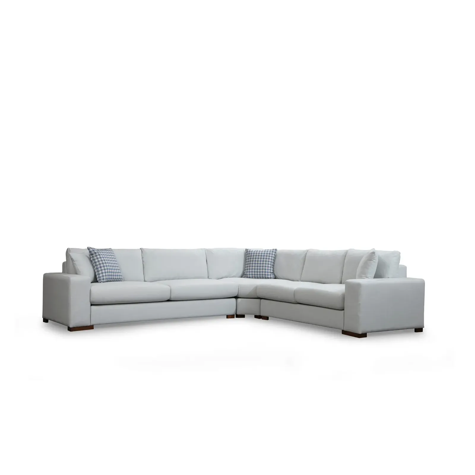 Loop Ecksofa in Weiß, 323x282 cm - Image 14