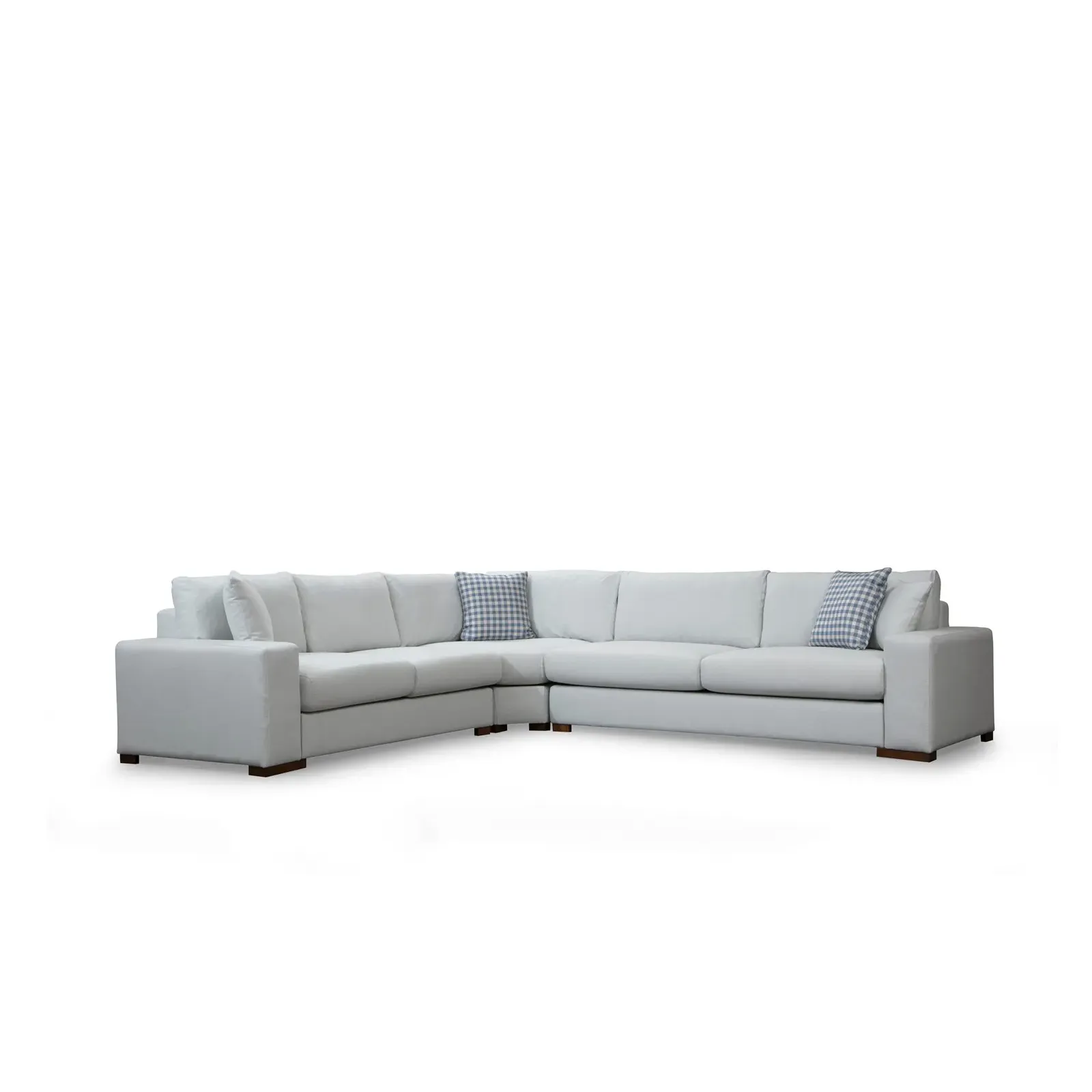 Loop Ecksofa in Weiß, 323x282 cm - Image 7