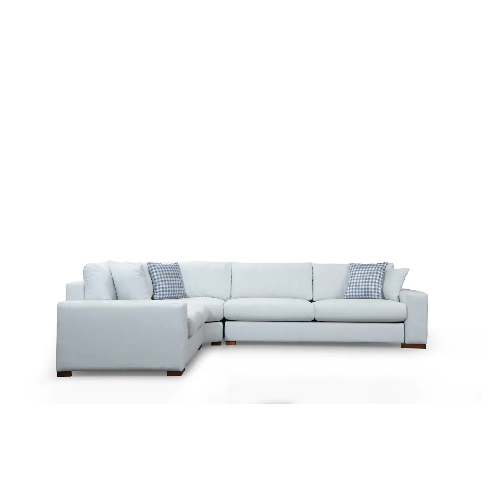 Loop Ecksofa in Weiß, 323x282 cm - Image 8