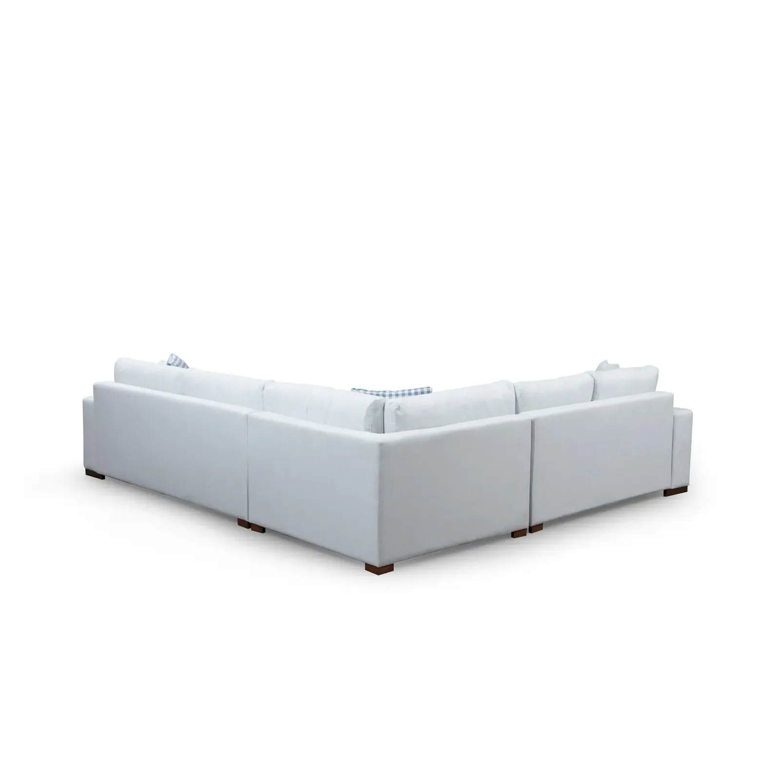 Loop Ecksofa in Weiß, 323x282 cm - Image 9