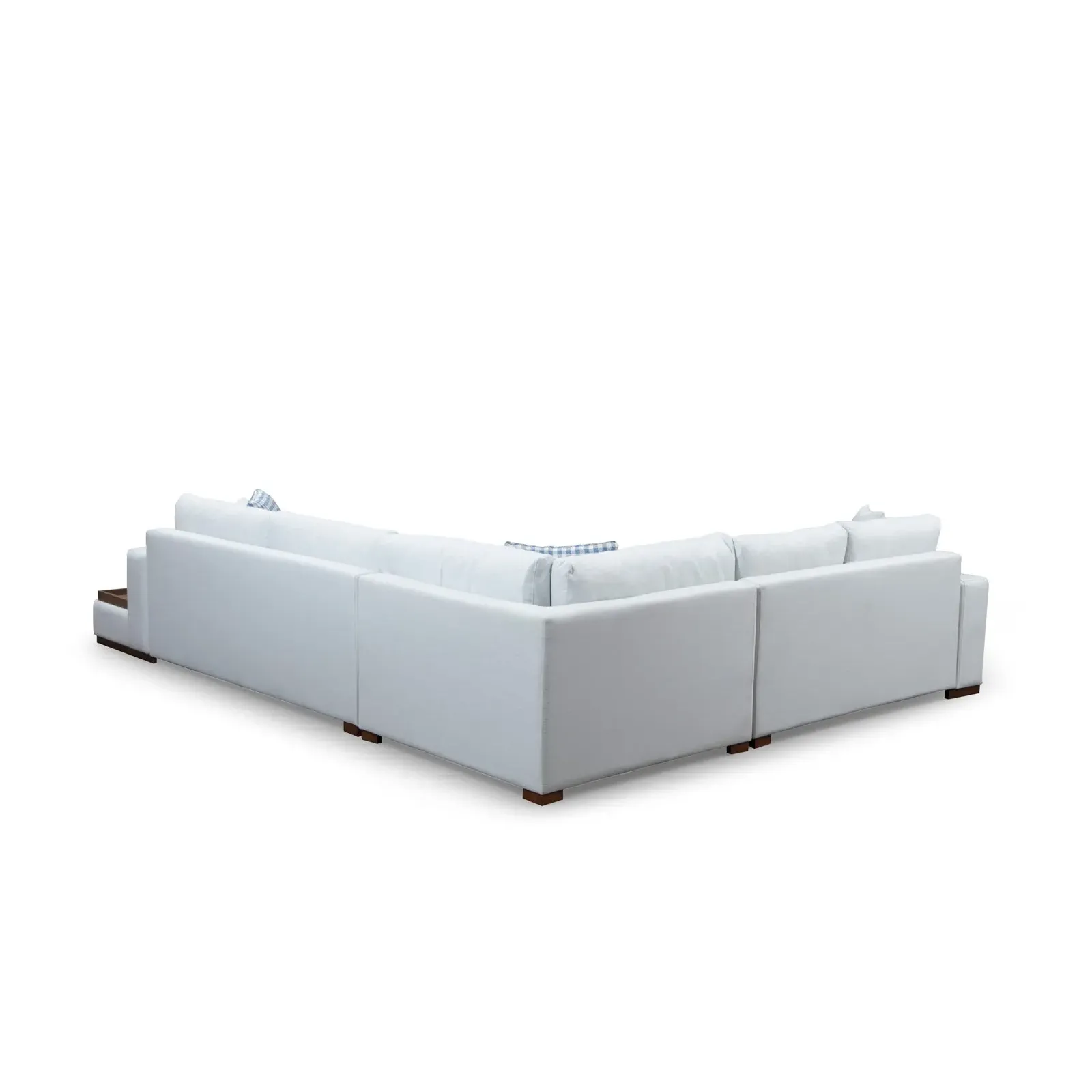 Loop Ecksofa in Weiß, 363x282 cm - Image 10