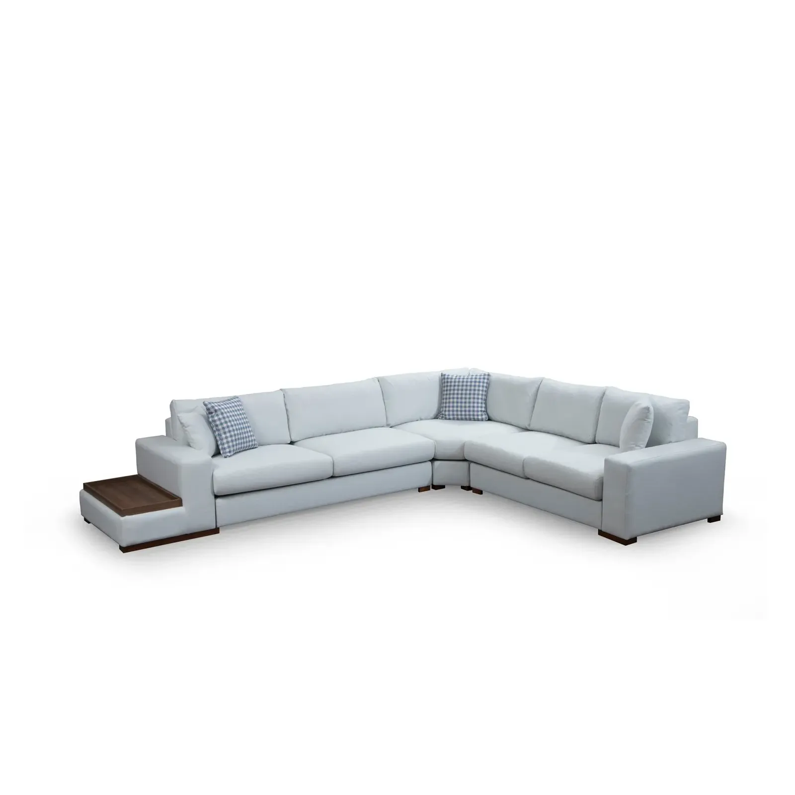 Loop Ecksofa in Weiß, 363x282 cm - Image 11