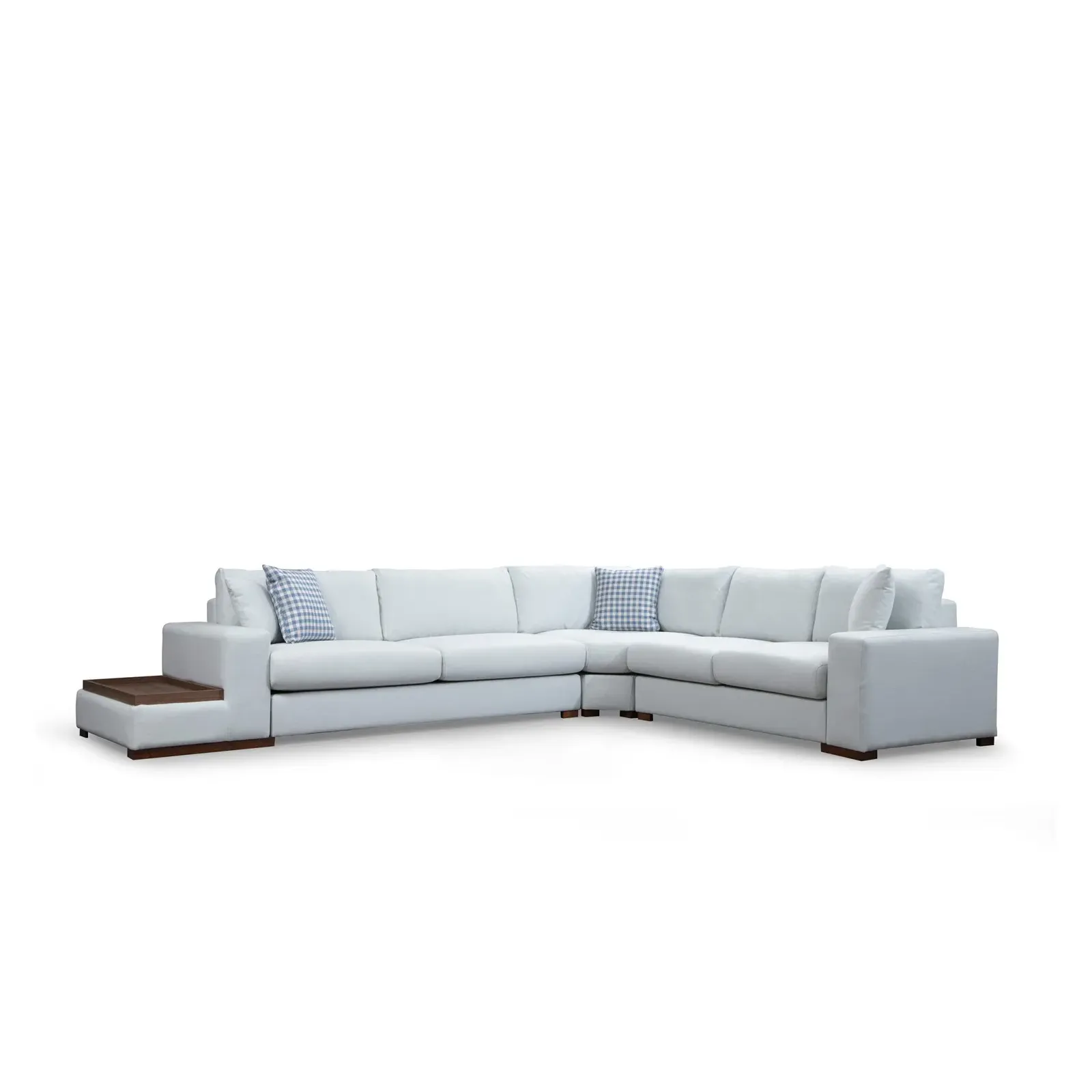 Loop Ecksofa in Weiß, 363x282 cm - Image 15