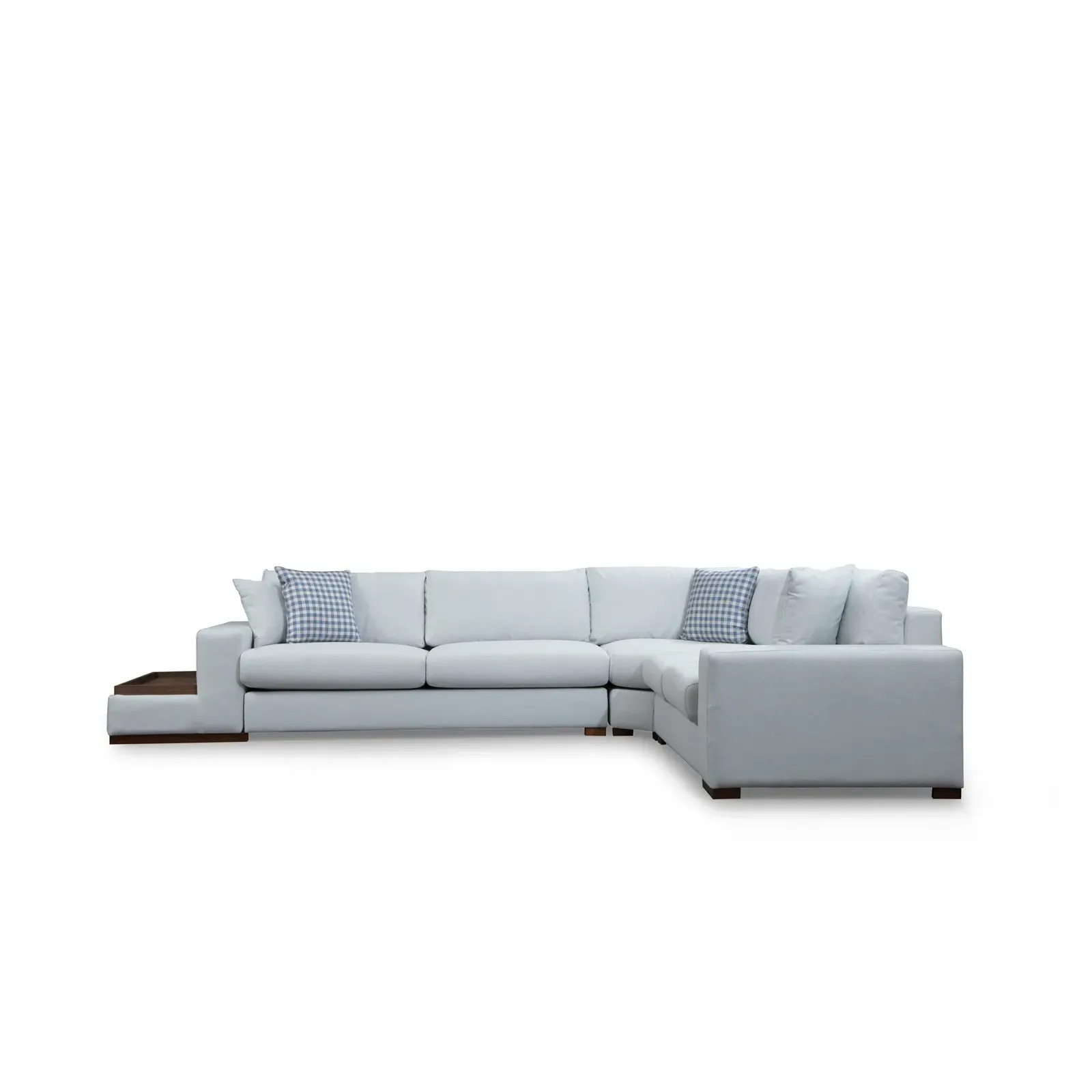 Loop Ecksofa in Weiß, 363x282 cm - Image 16