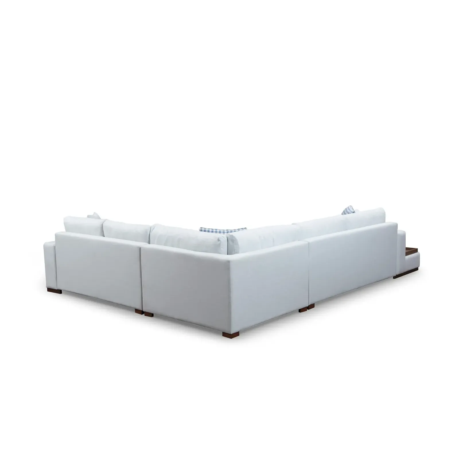 Loop Ecksofa in Weiß, 363x282 cm - Image 17