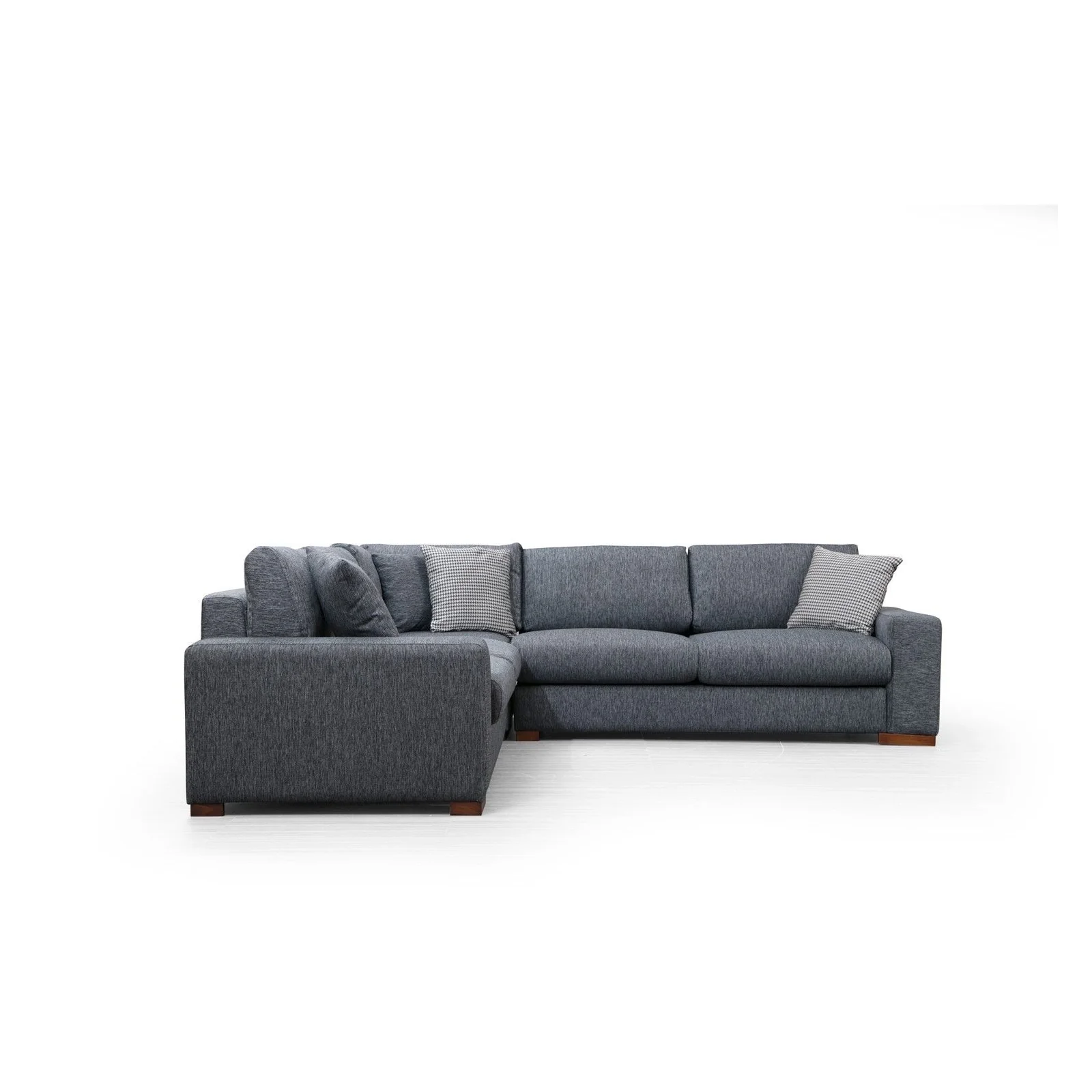 Loop Ecksofa, Symmetrisch, in Anthrazit, 282x282 cm - Image 5