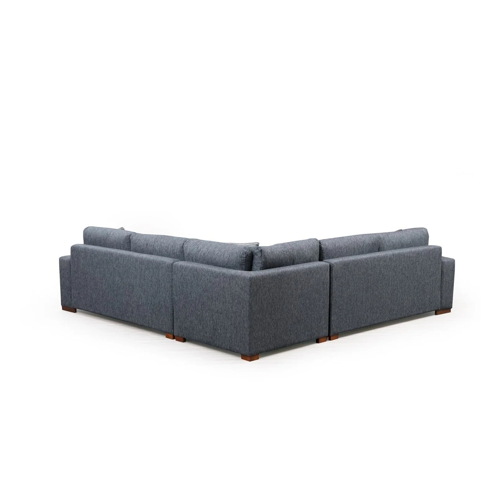 Loop Ecksofa, Symmetrisch, in Anthrazit, 282x282 cm - Image 6