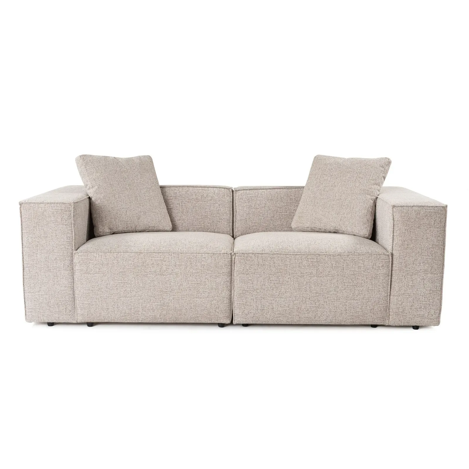 Lora 2-Sitzer Sofa in Mokka, 220x108 cm