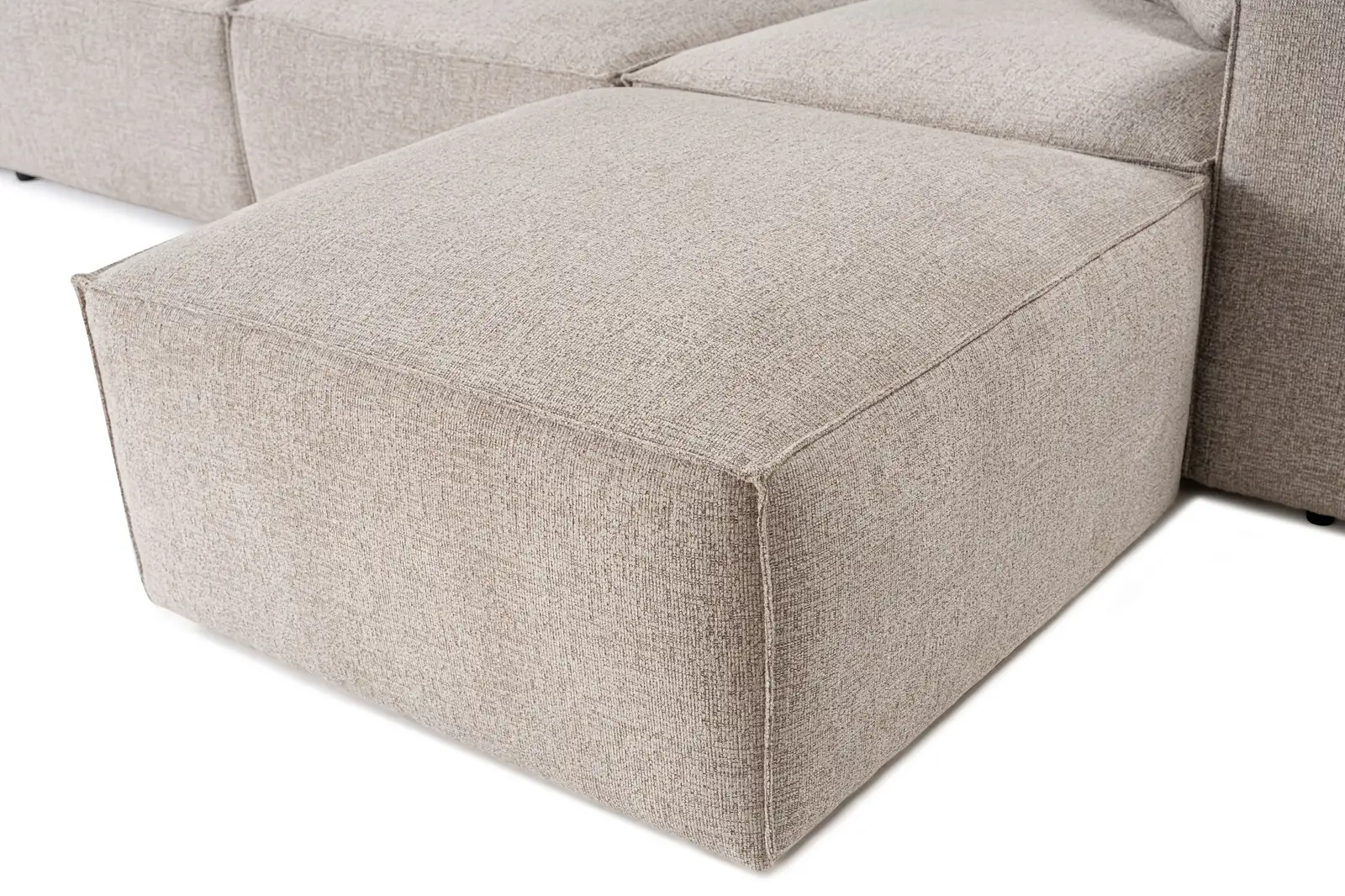 Lora Ecksofa aus Leinen, Rechte Seite, 303x193 cm - Image 10