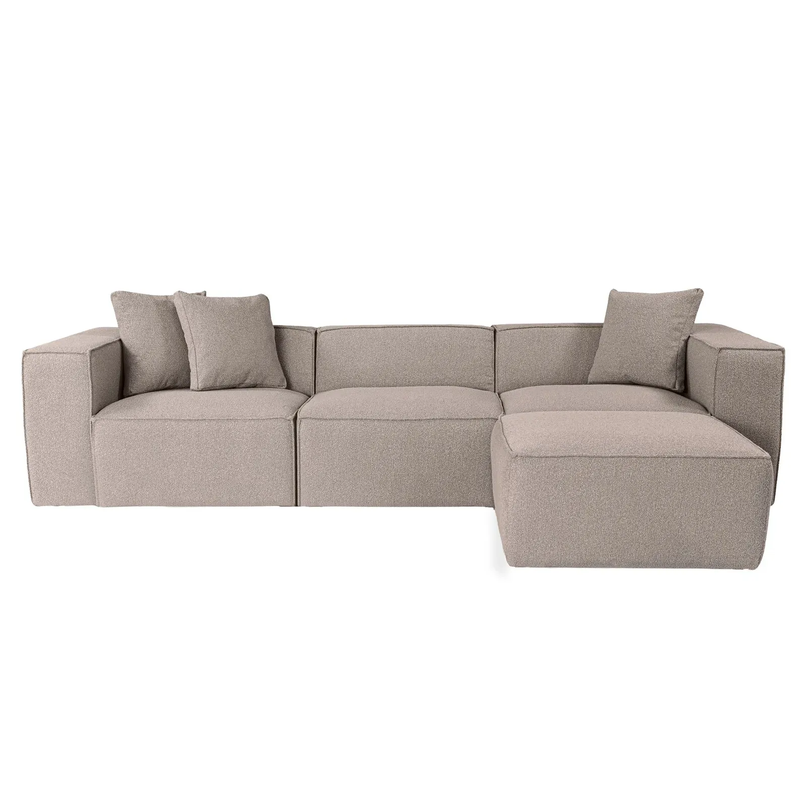 Lora Ecksofa aus Leinen, Rechte Seite, 303x193 cm - Image 12
