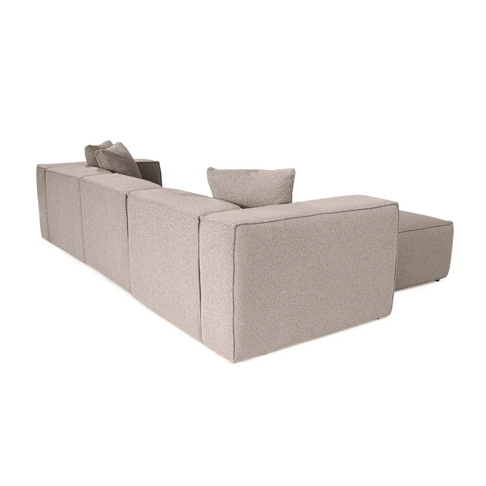 Lora Ecksofa aus Leinen, Rechte Seite, 303x193 cm - Image 18