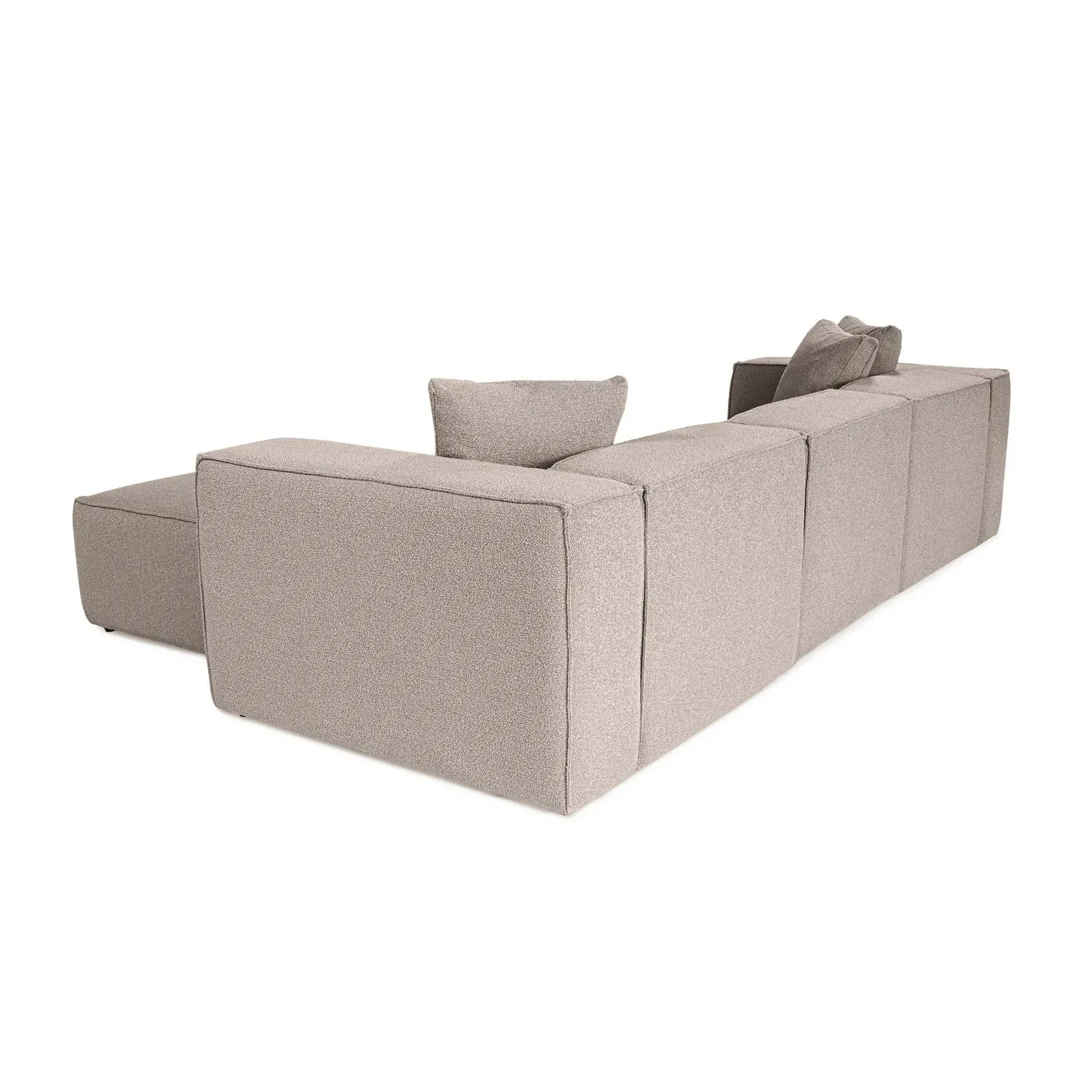 Lora Ecksofa aus Leinen, Rechte Seite, 303x193 cm - Image 19